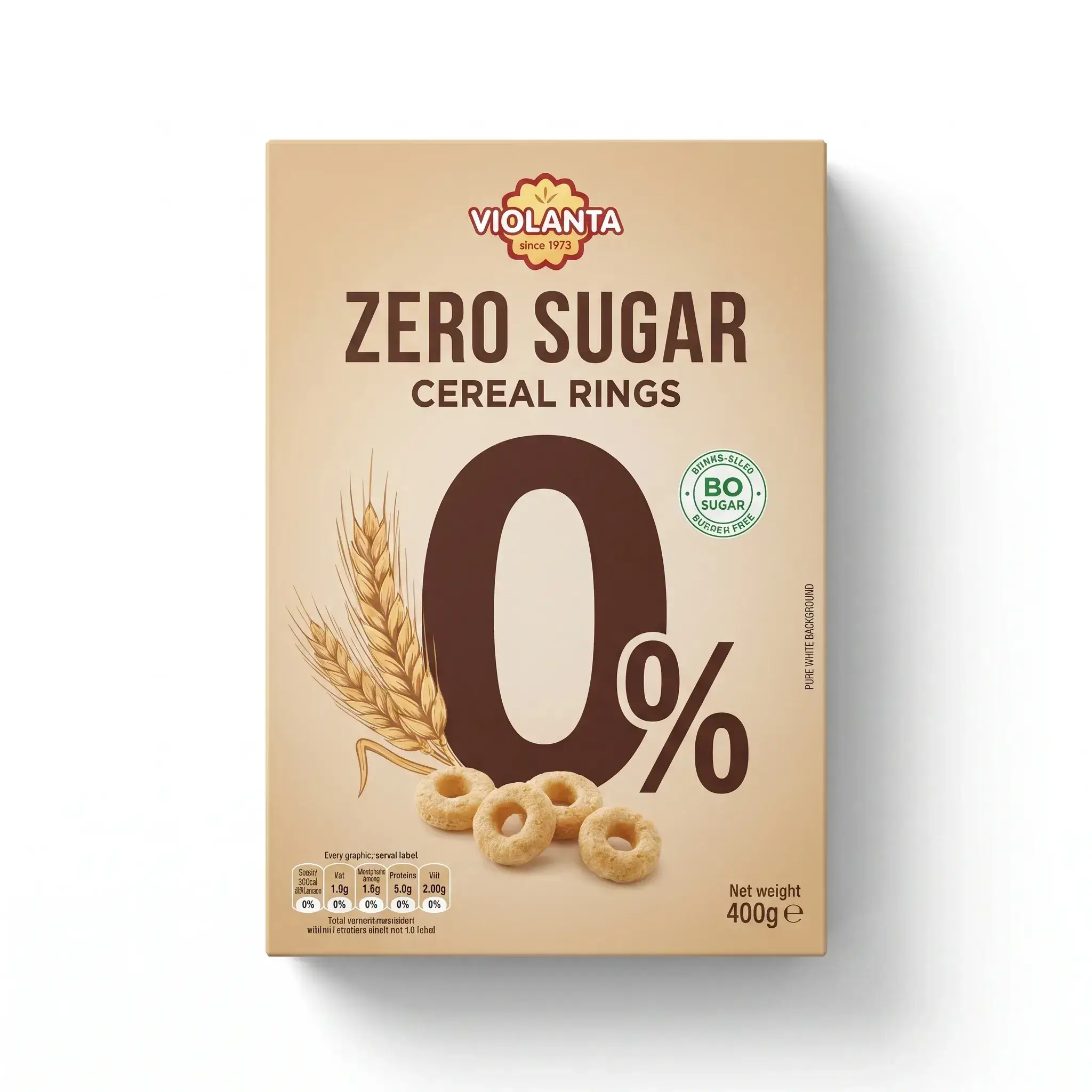 Violanta Zero Sugar Cereal Rings