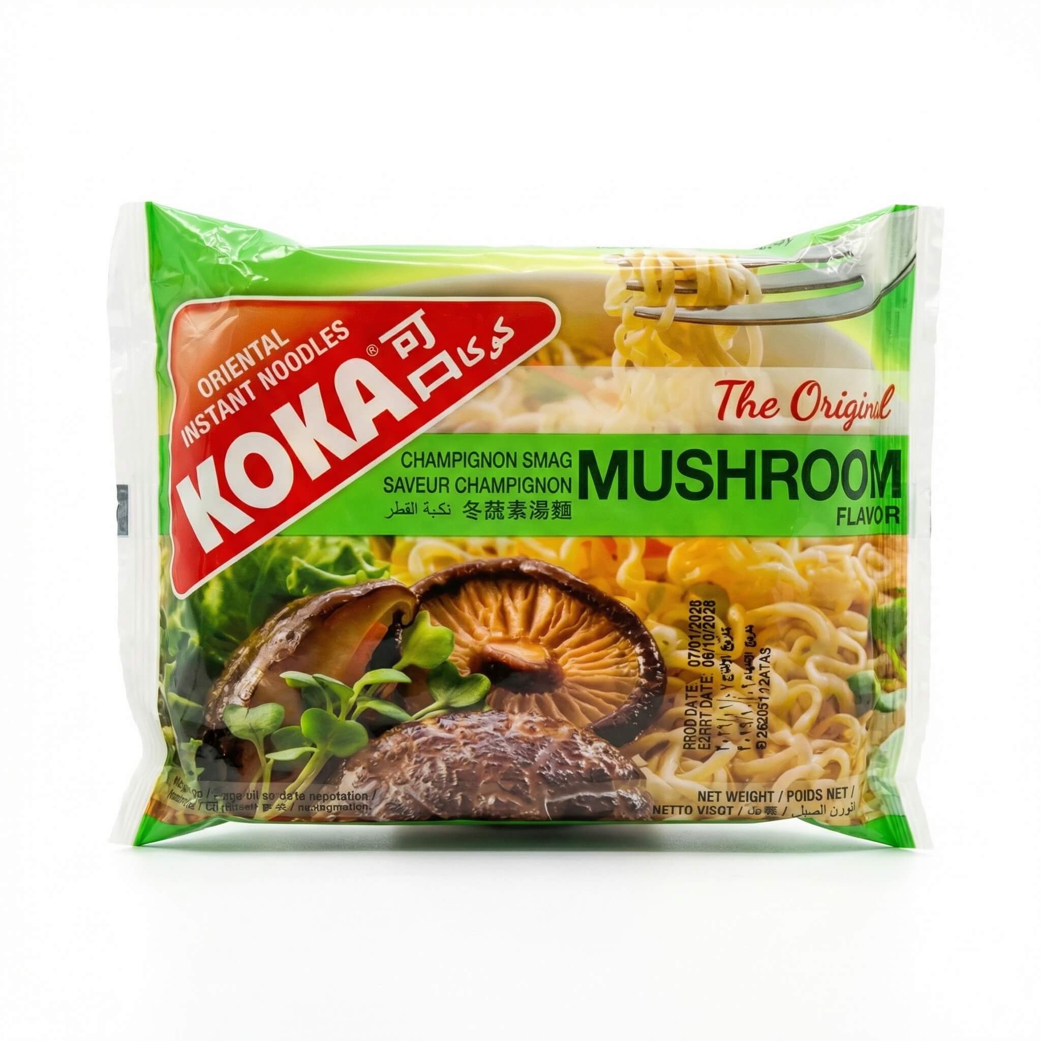 Koka Mushroom Flavor Oriental Instant Noodles