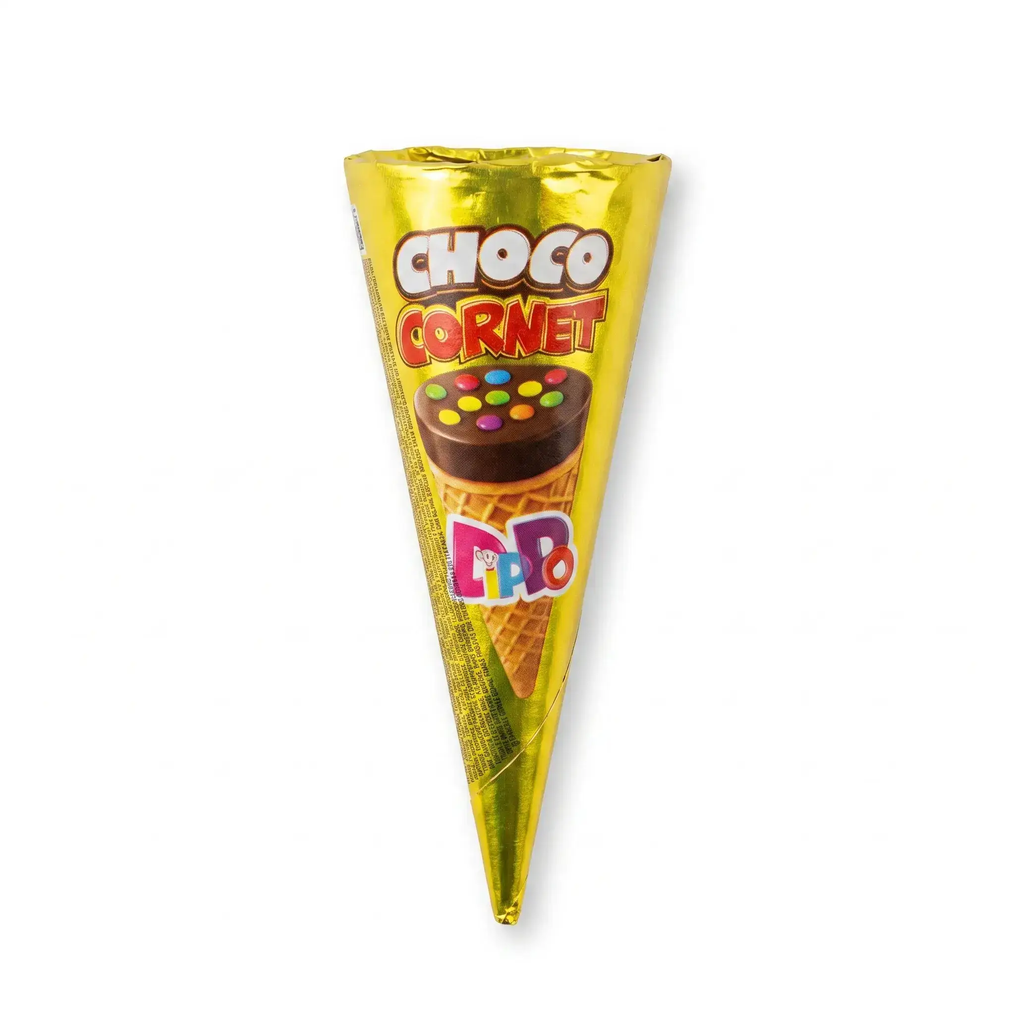 Dippo Choco Cornet with Candy Topping