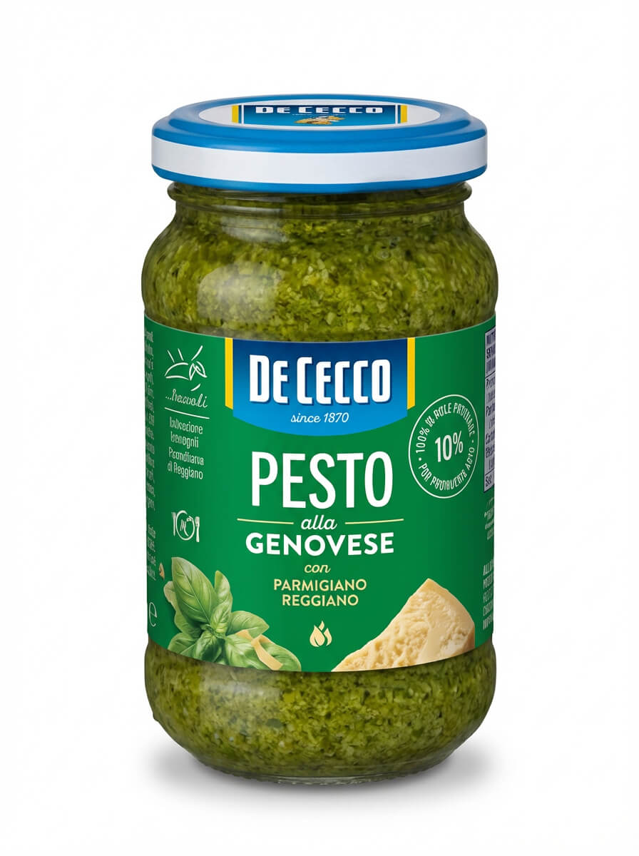 De Cecco Pesto alla Genovese with Parmigiano Reggiano