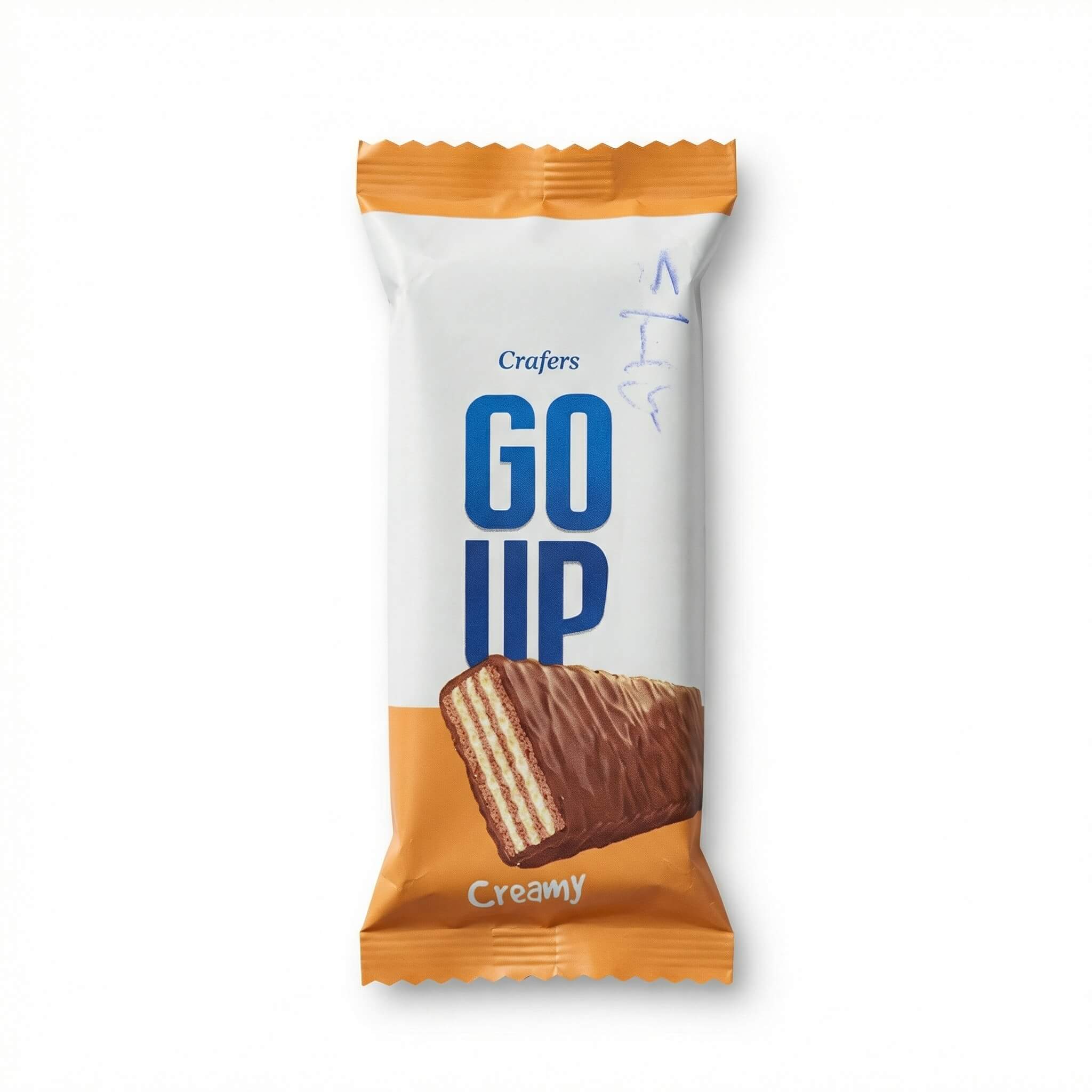 Crafers Go Up Creamy Chocolate Coated Wafer