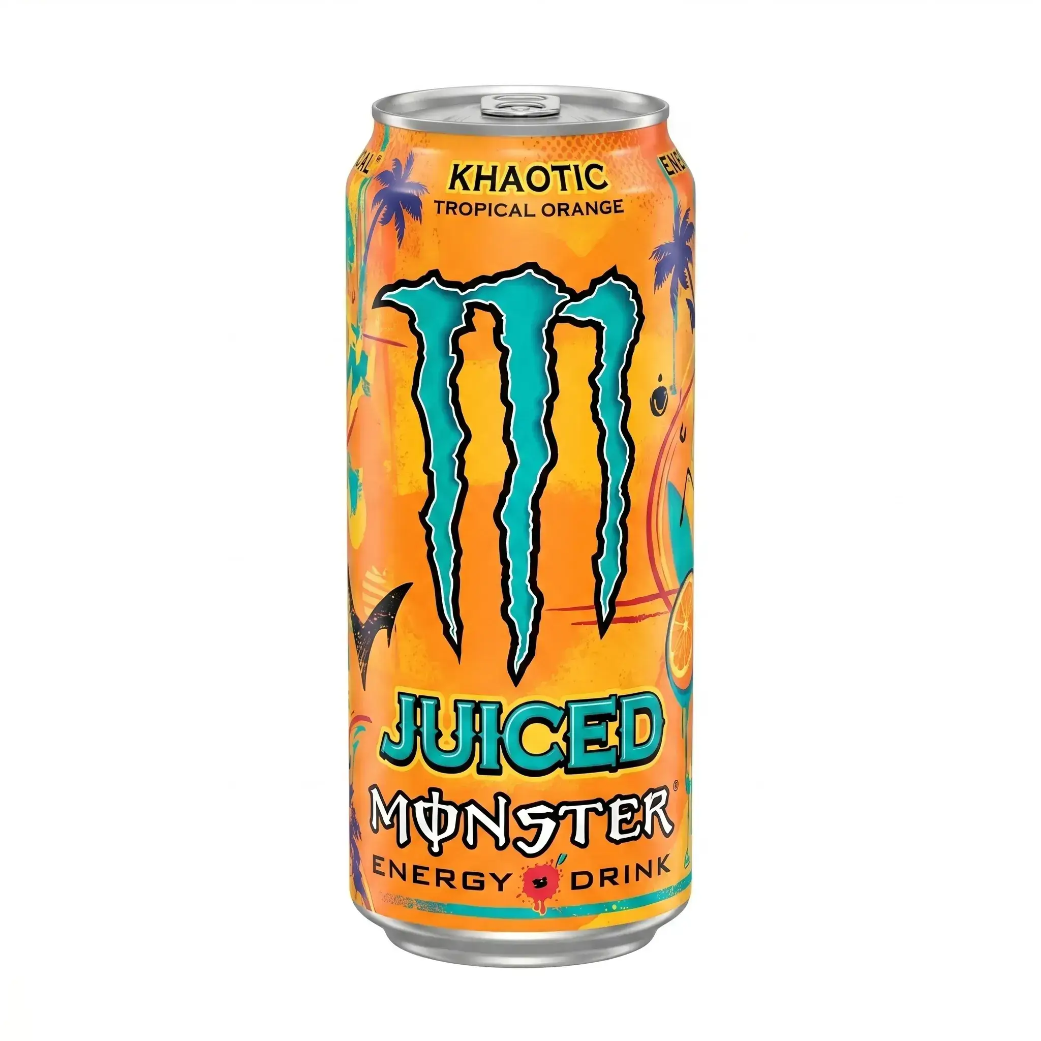 Juiced Monster Khaotic Tropical Orange Energy Drink