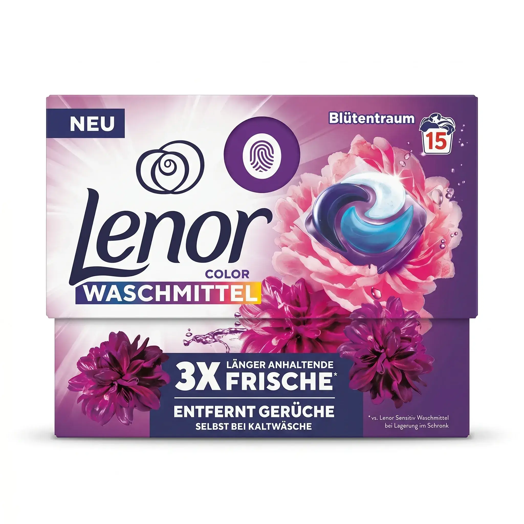Lenor Color Laundry Detergent Pods Blütentraum
