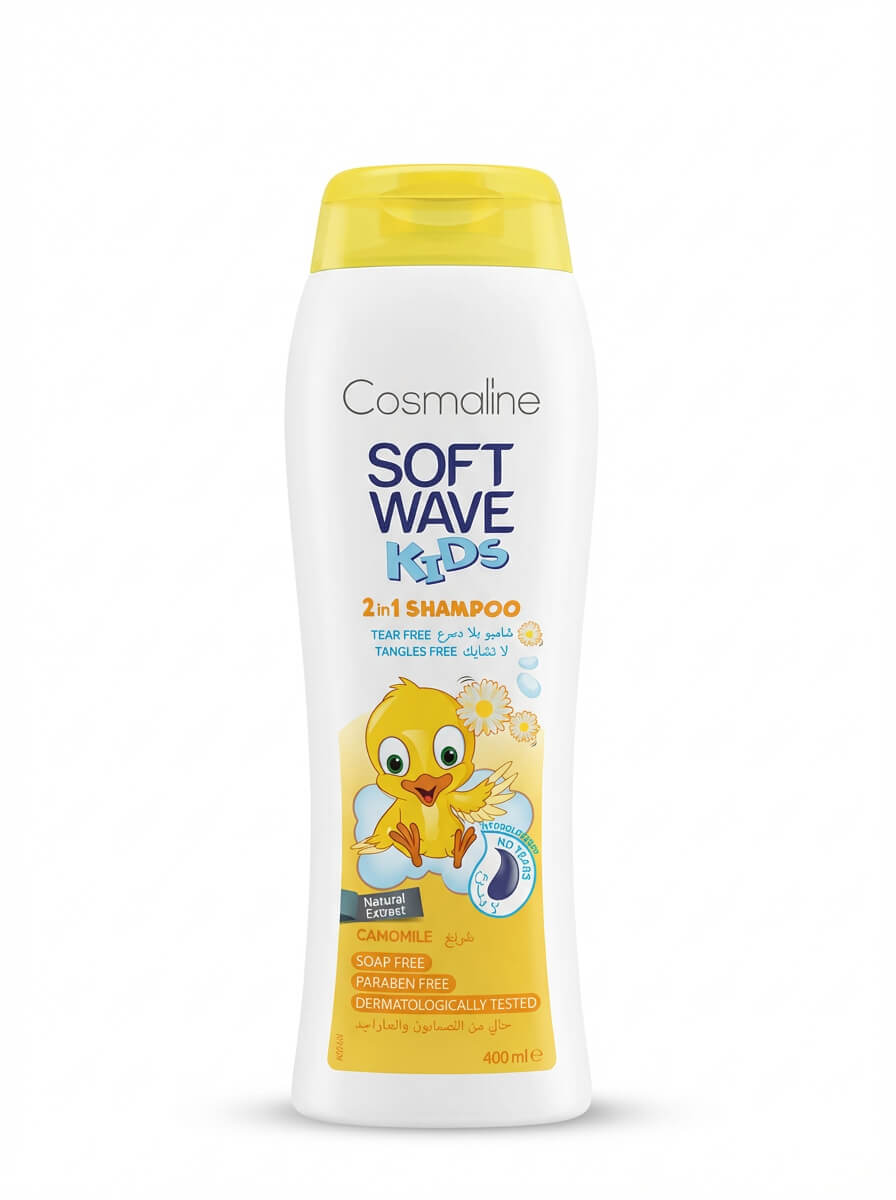 Cosmaline Soft Wave Kids 2in1 Shampoo Camomile