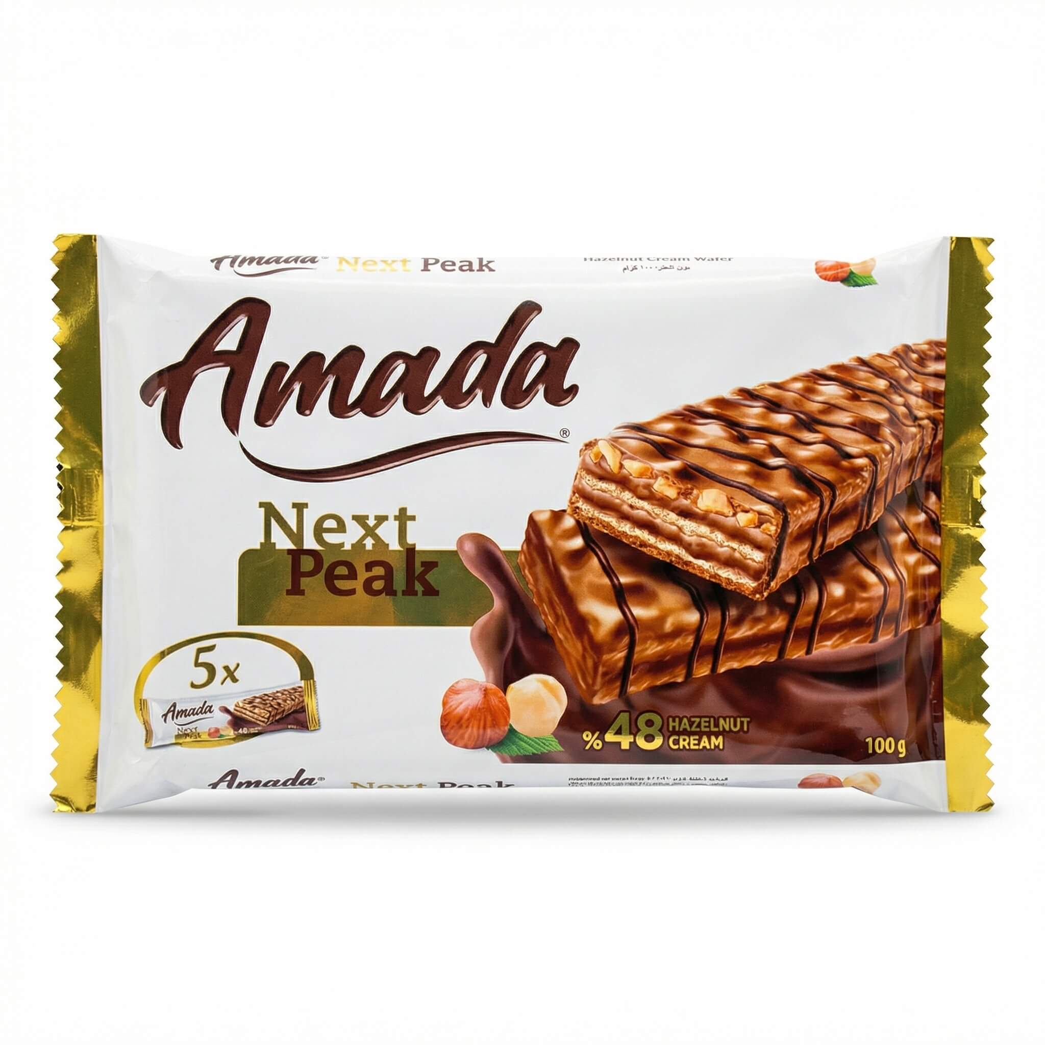 Amada Next Peak Hazelnut Cream Wafer