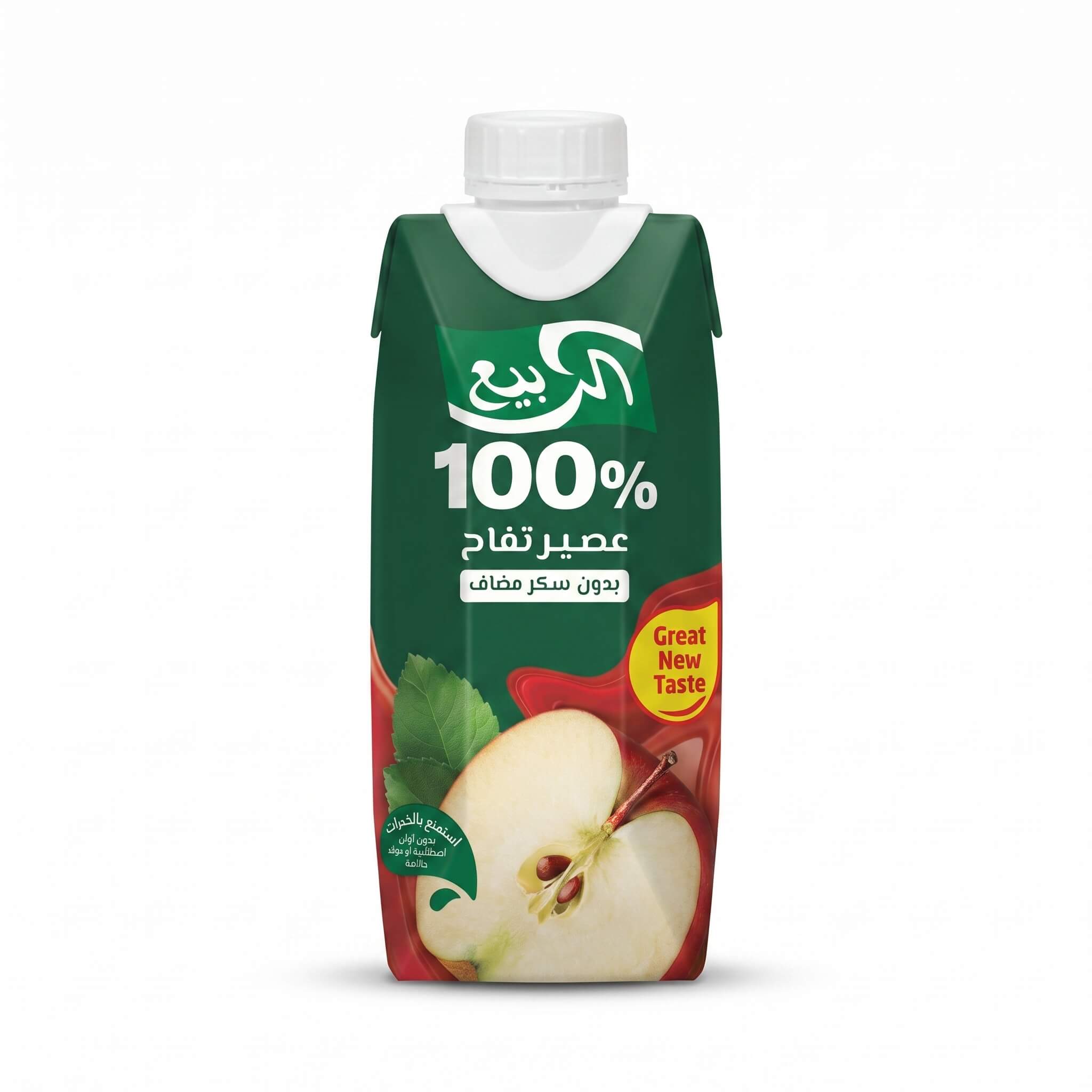 Al Rabie 100% Apple Juice No Added Sugar