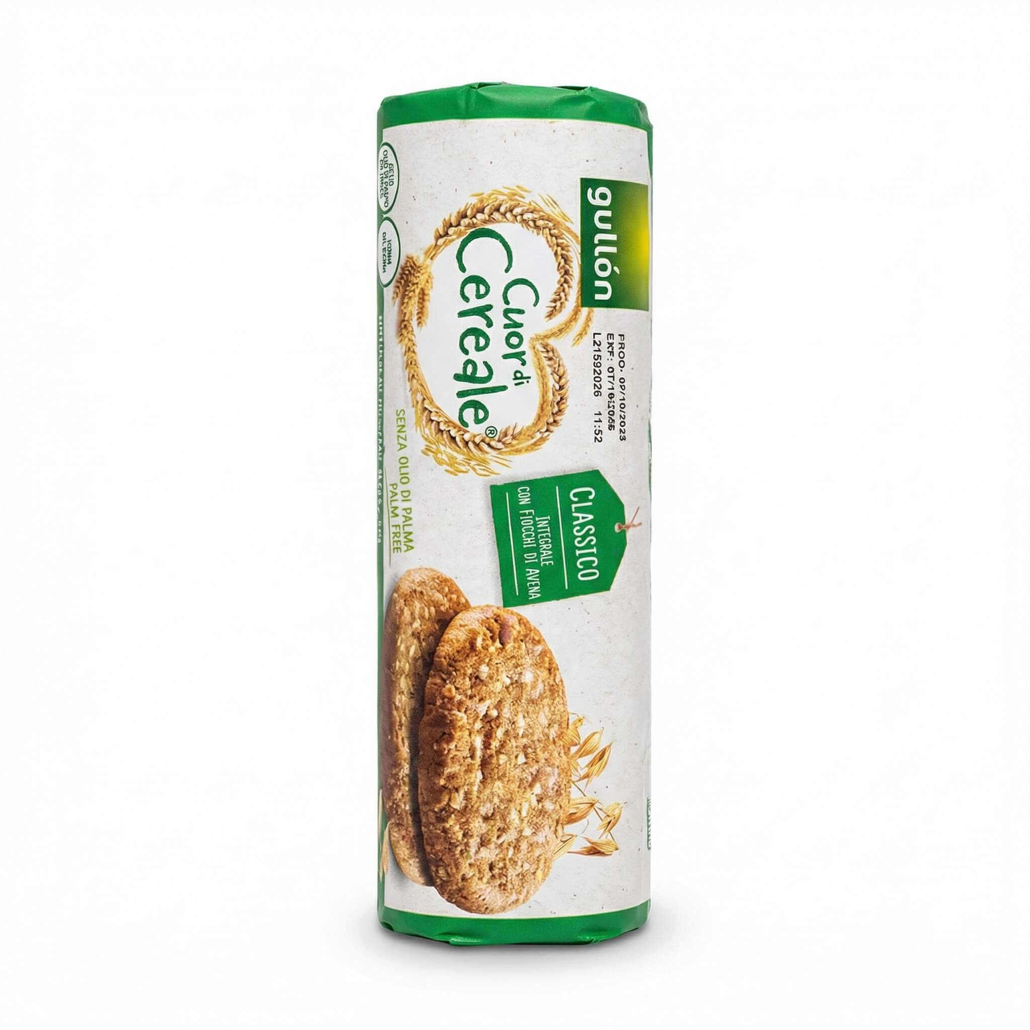Gullon Cuor di Cereale Classico Whole Wheat Biscuits with Oat Flakes
