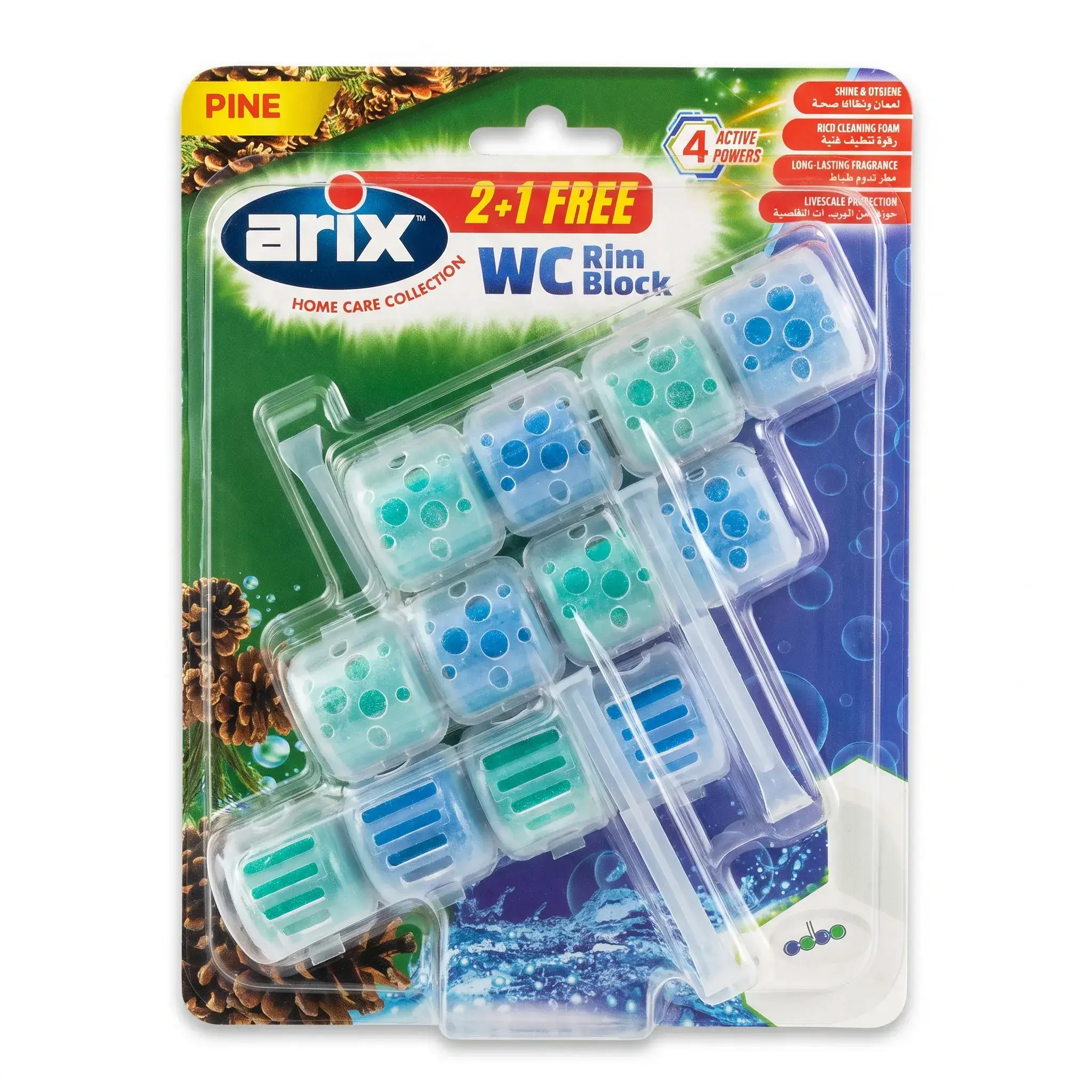 Arix WC Rim Block Pine 2+1 Free