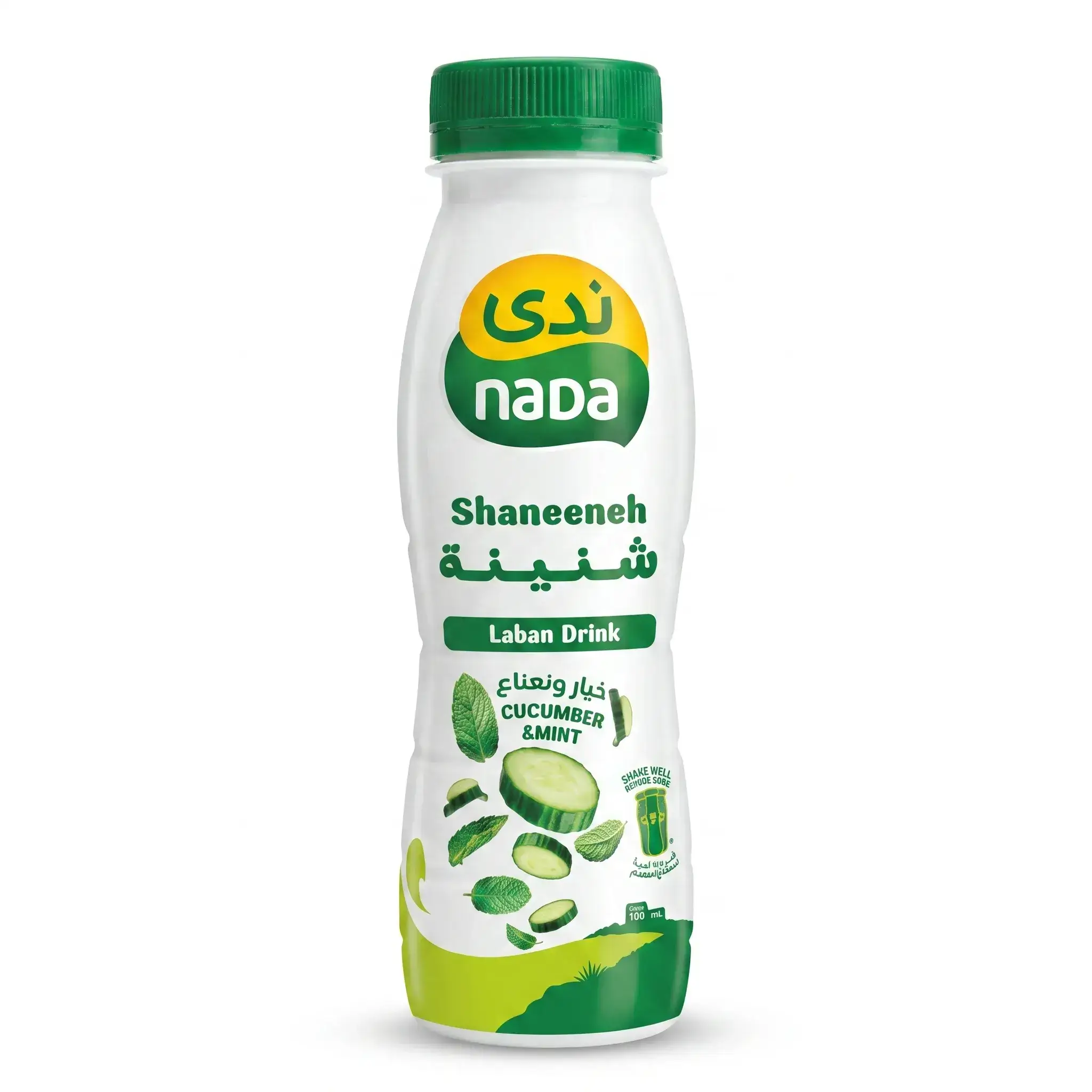 Nada Shaneeneh Laban Drink with Cucumber & Mint