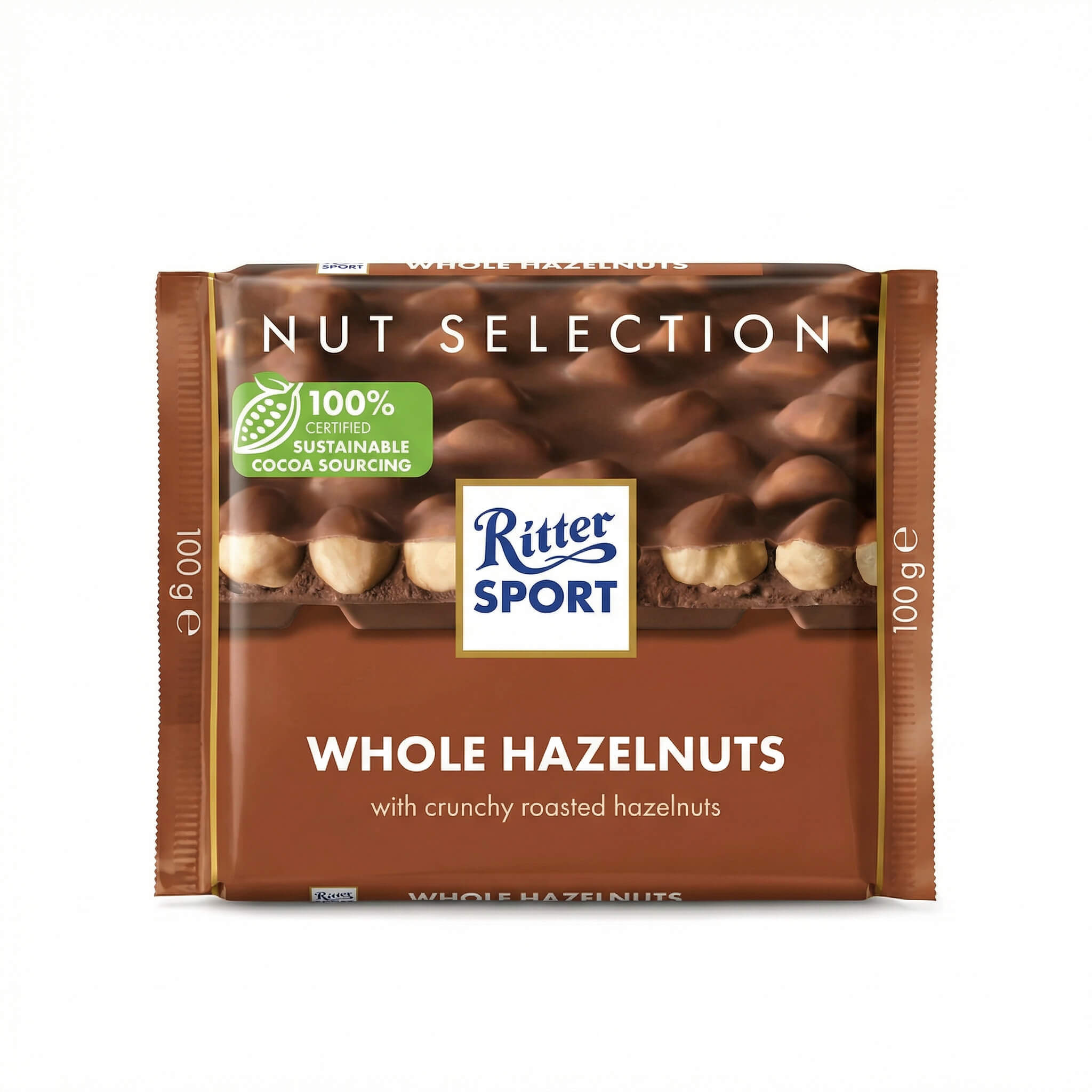Ritter Sport Whole Hazelnuts Milk Chocolate
