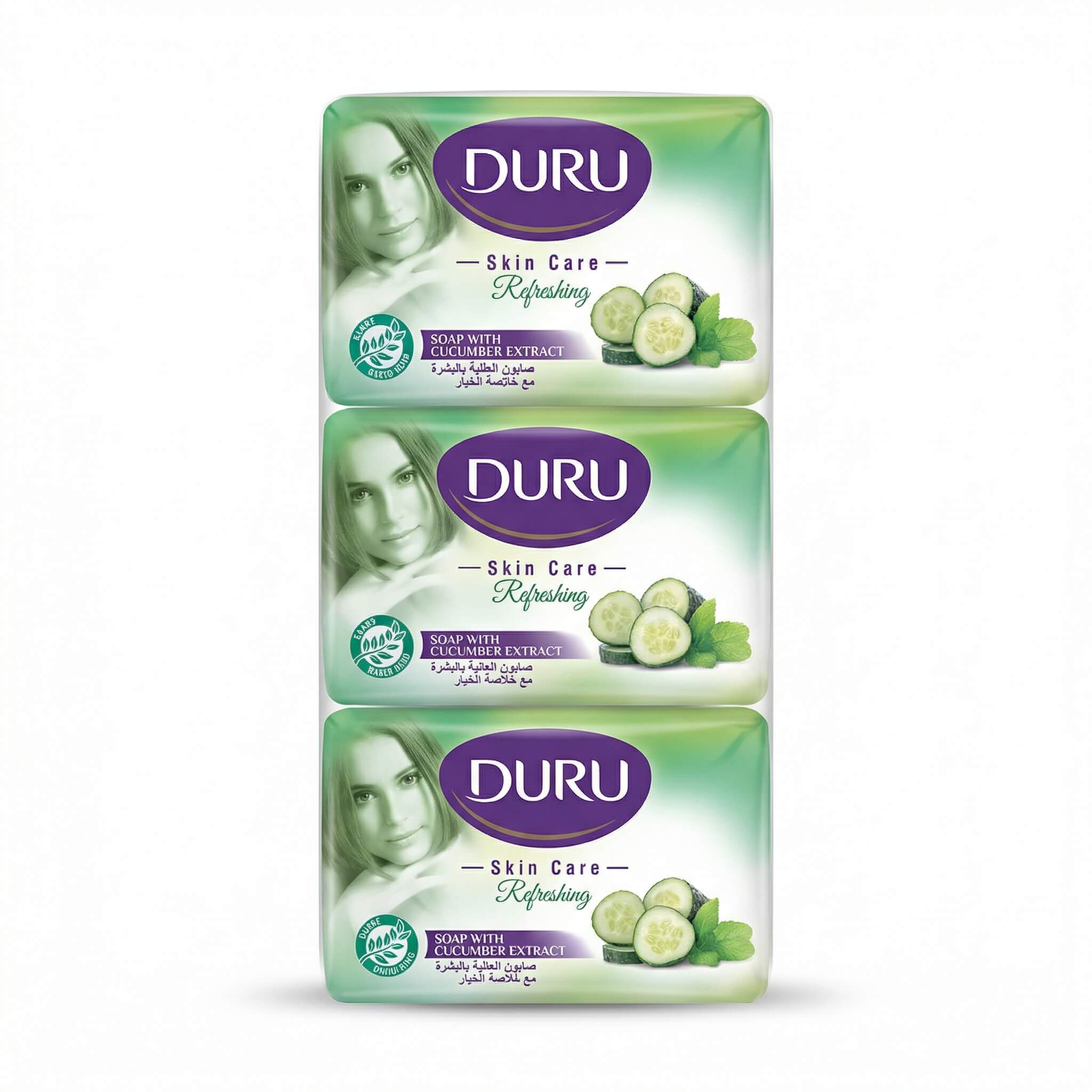 Duru Skin Care Refreshing Soap with Cucumber Extract