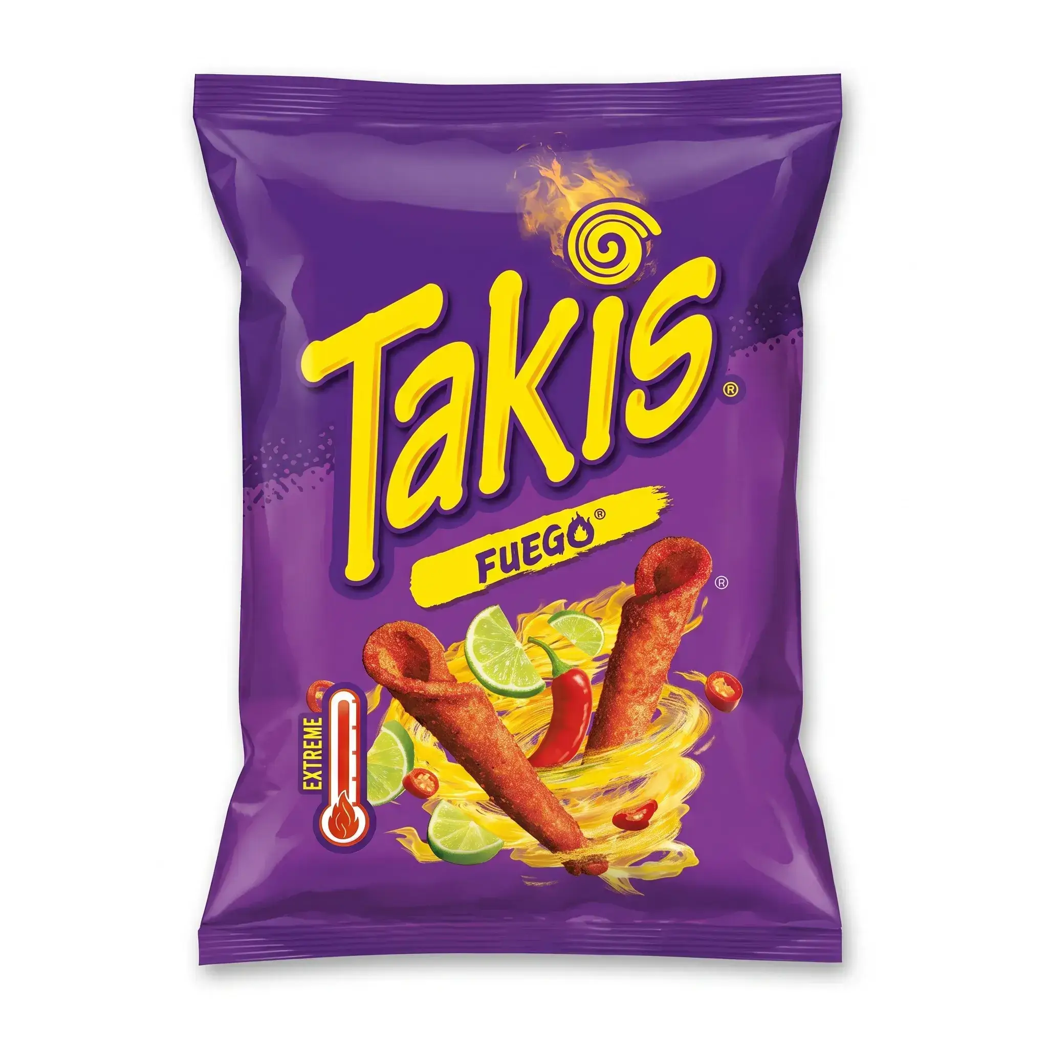 Takis Fuego Hot Chili Pepper & Lime Tortilla Chips