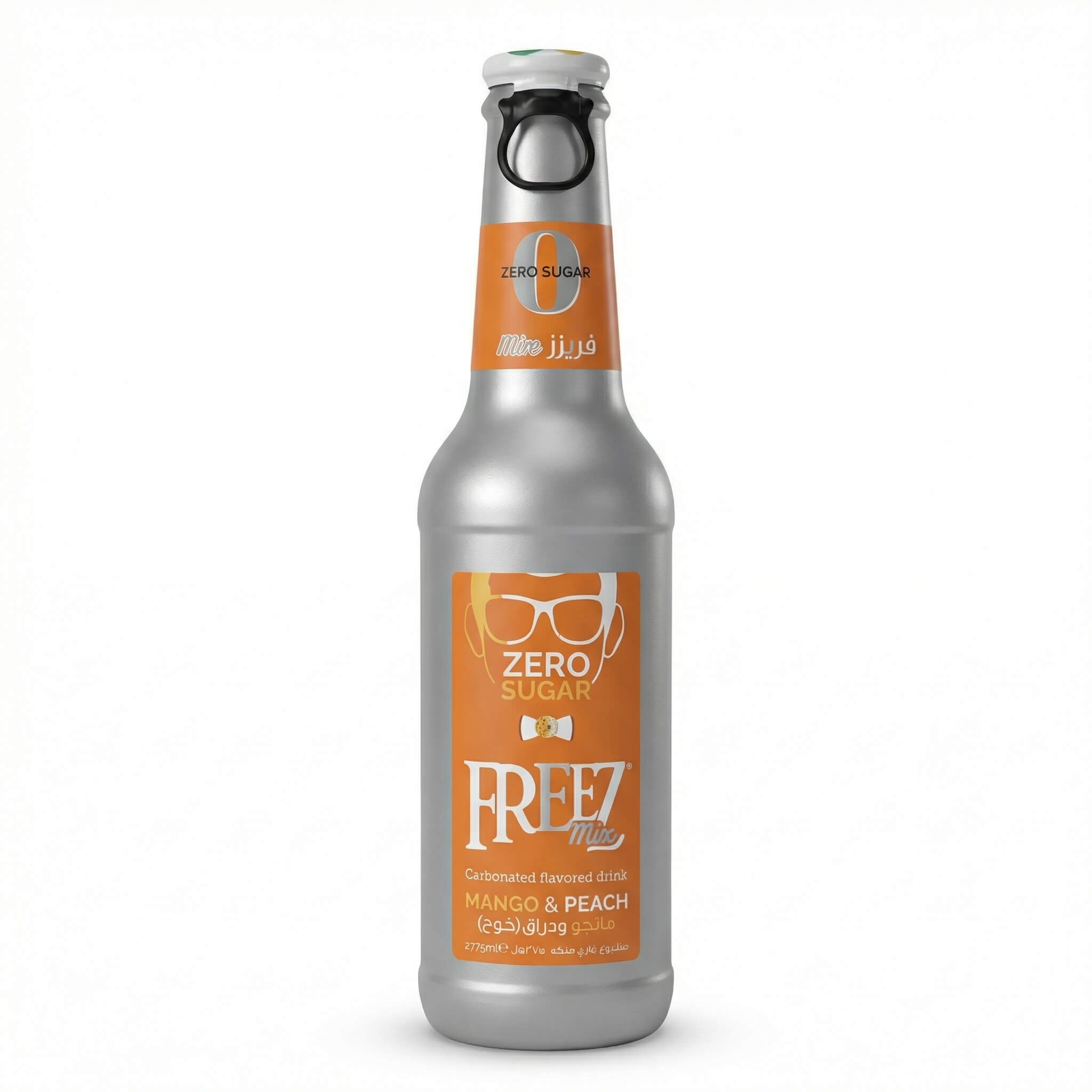 Freez Mix Zero Sugar Mango & Peach Carbonated Drink