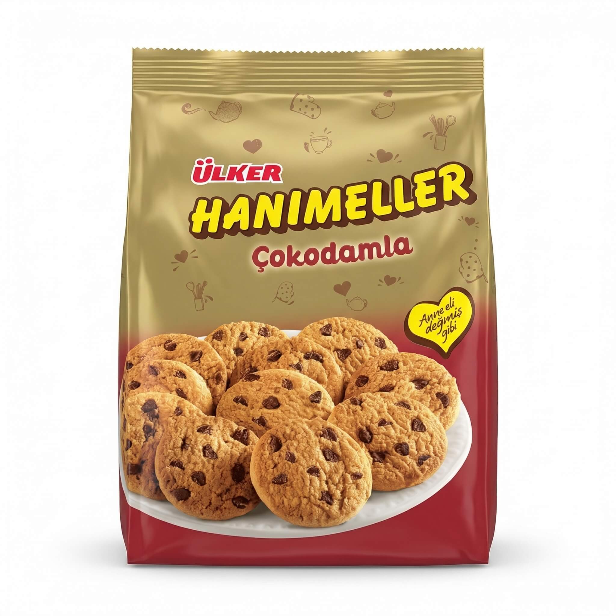 Ulker Hanımeller Cokodamla Chocolate Chip Cookies