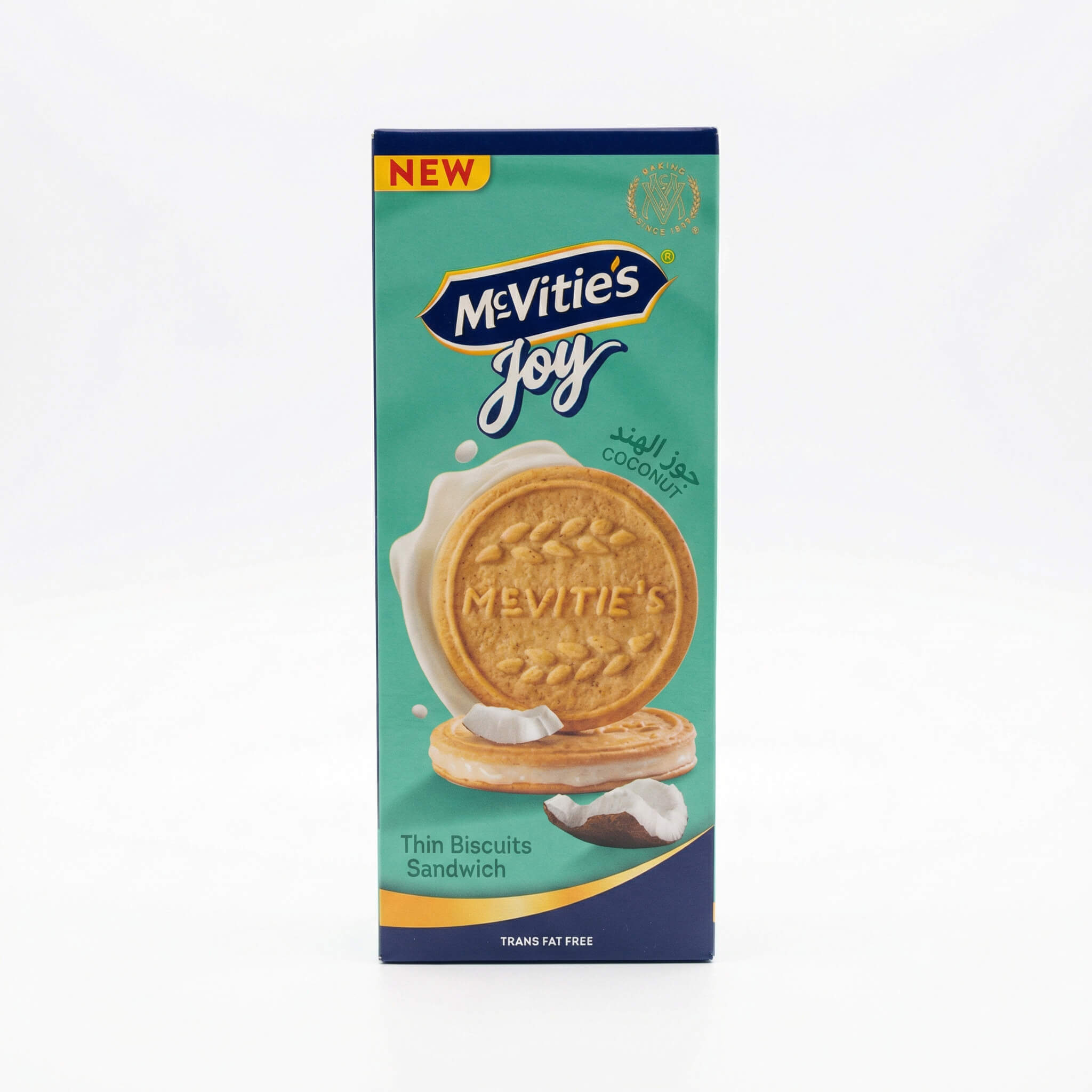 McVitie's Joy Coconut Thin Biscuits Sandwich