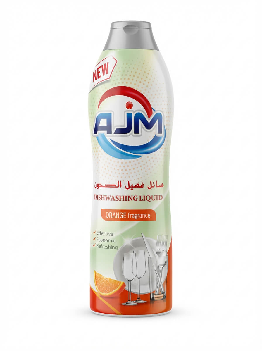 AJM Dishwashing Liquid Orange Fragrance