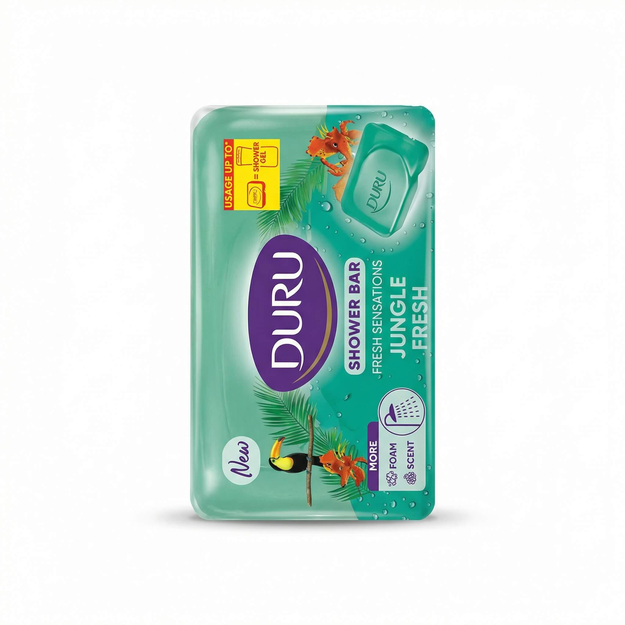 Duru Shower Bar Fresh Sensations Jungle Fresh