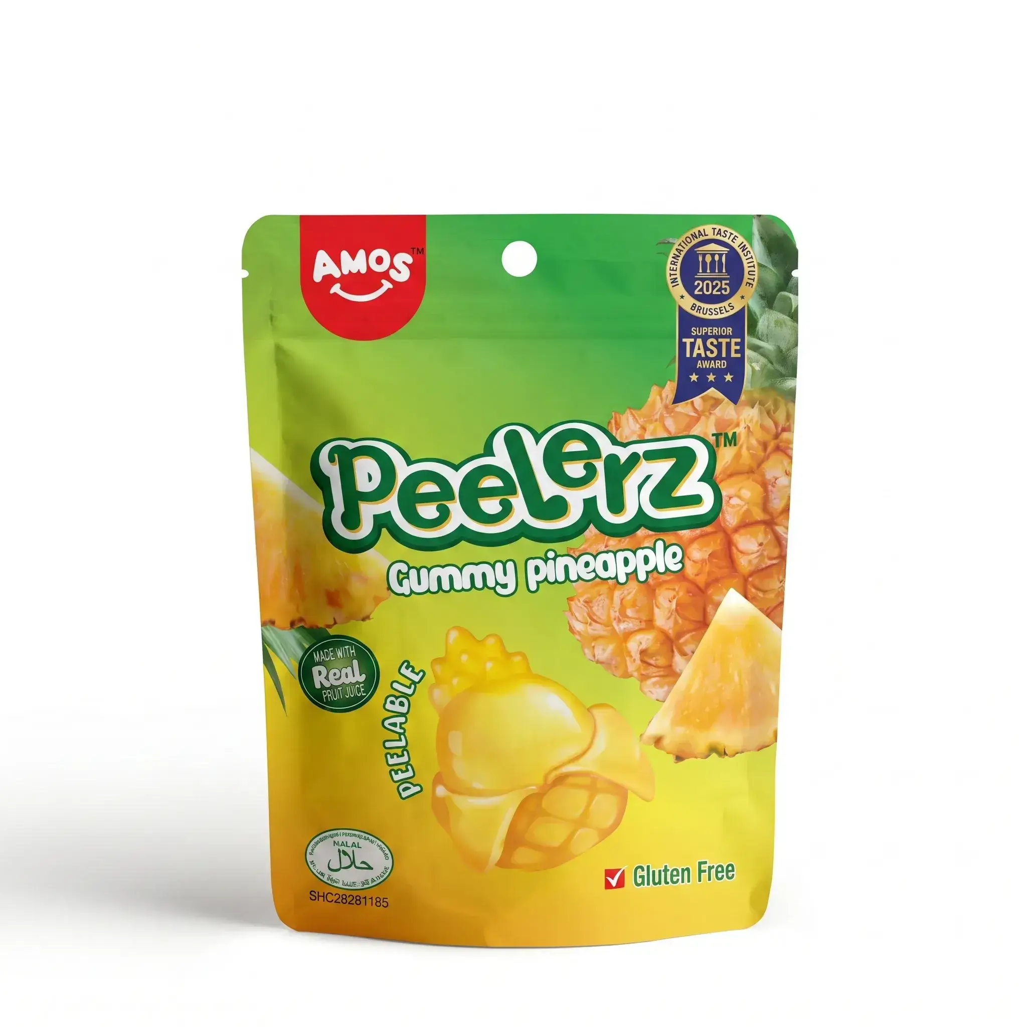 Amos Peelerz Gummy Pineapple