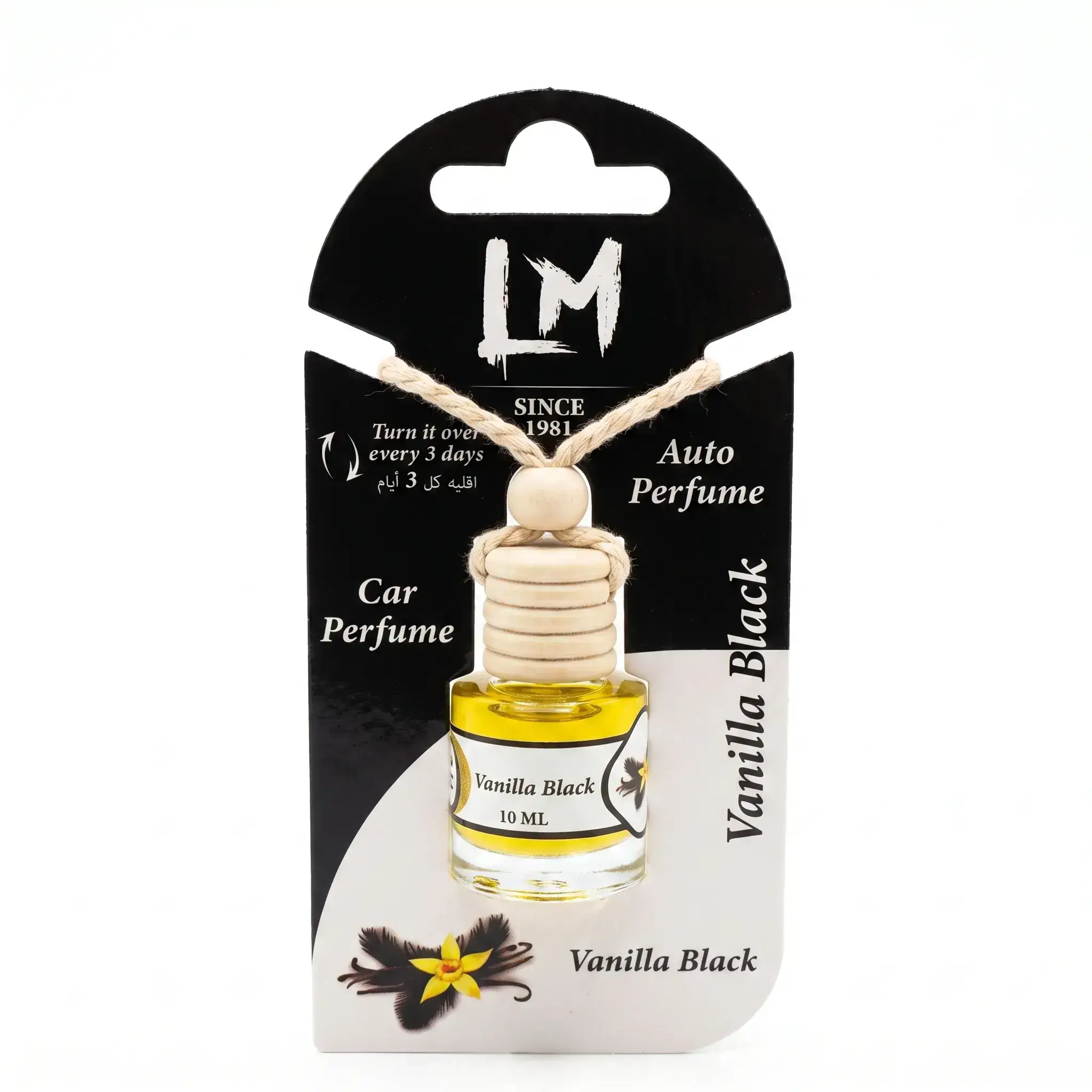 LM Vanilla Black Auto Perfume