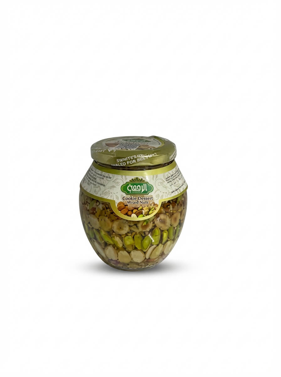Alrahma Cookie Dessert with Mixed Nuts