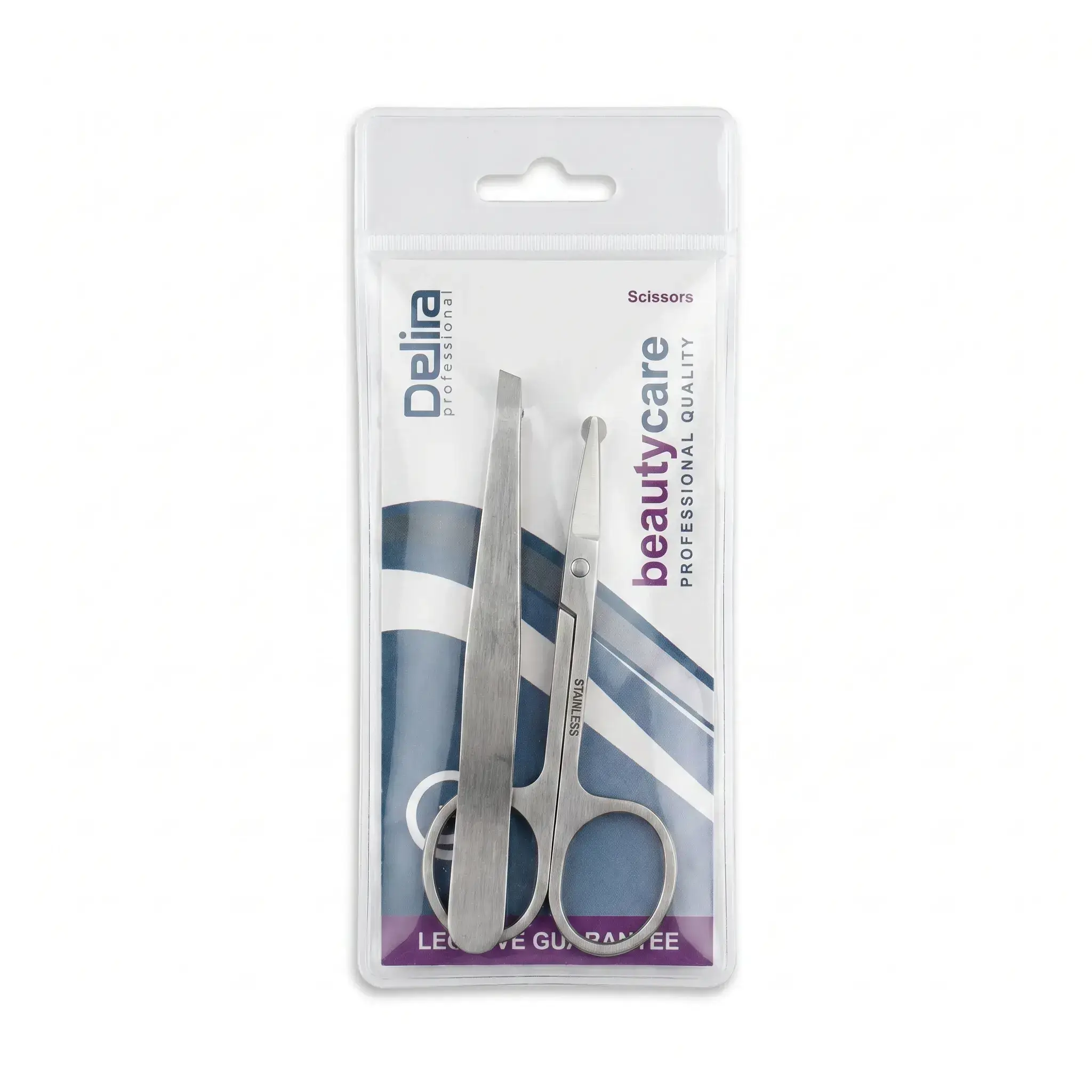 Delira Beautycare Professional Scissors and Tweezers Set