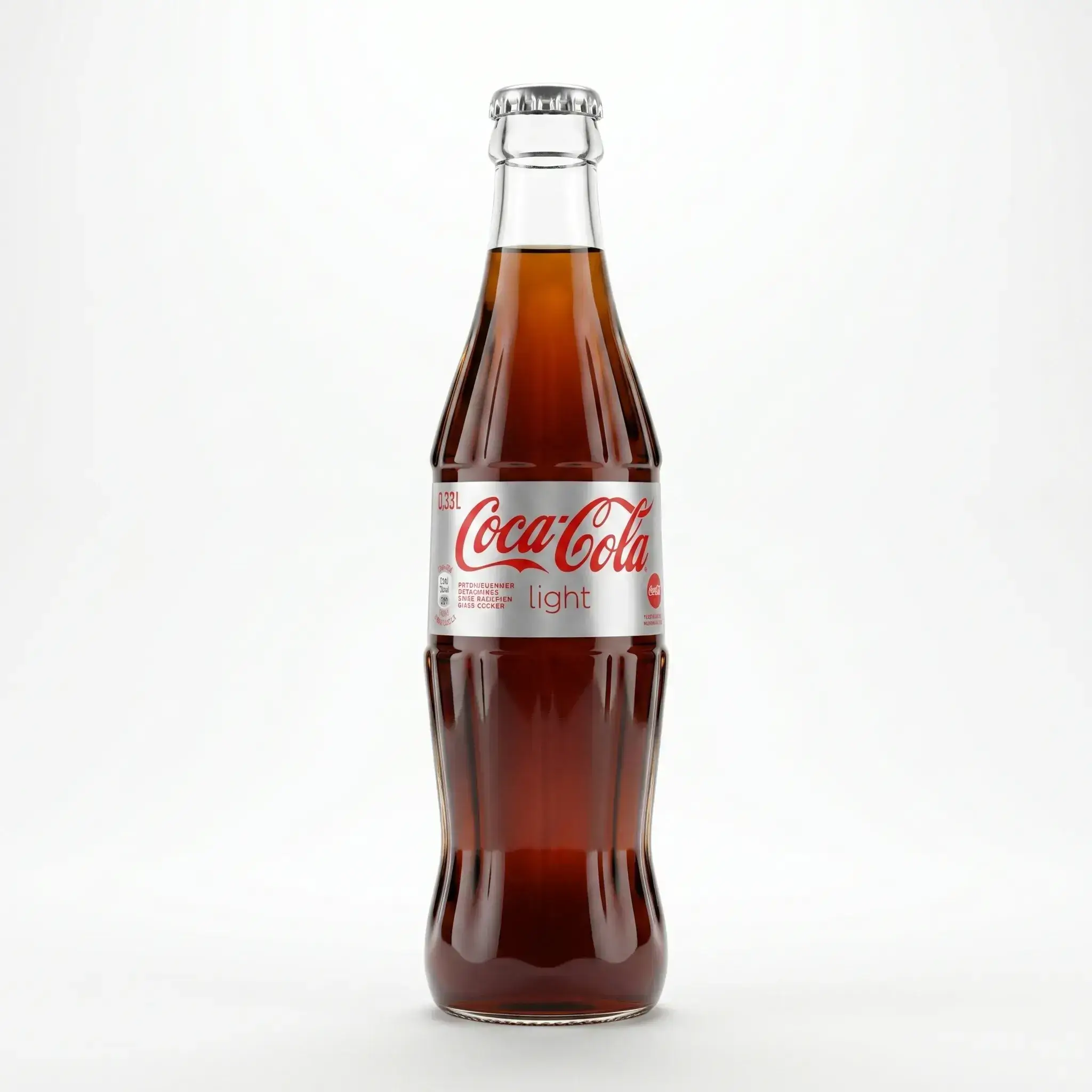 Coca-Cola Light Glass Bottle