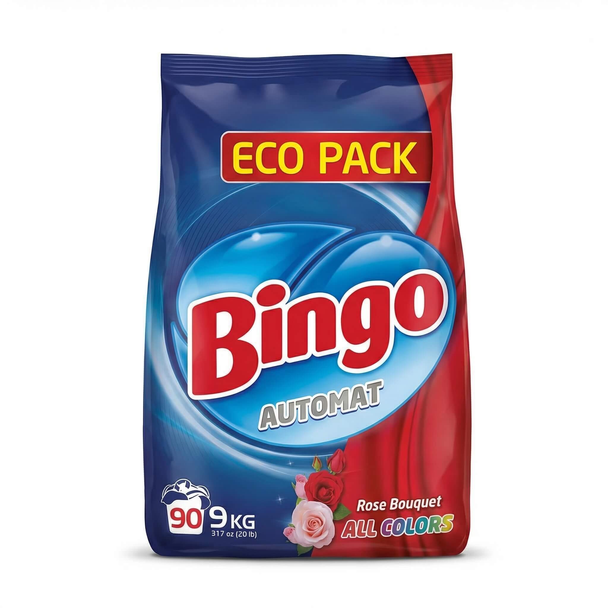 Bingo Automat Rose Bouquet Laundry Detergent Powder