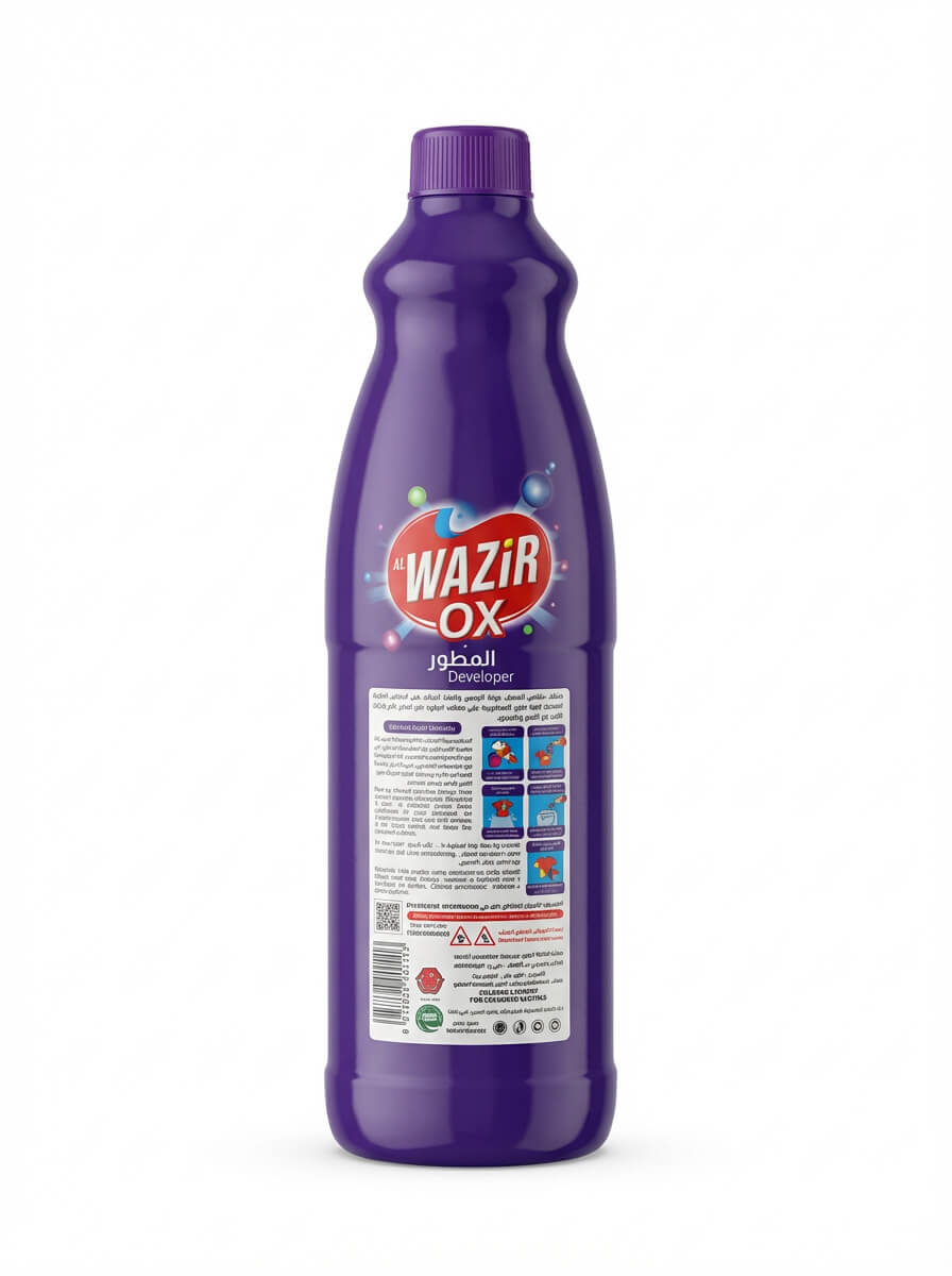 Al-Wazir OX Colored Laundry Detergent Developer