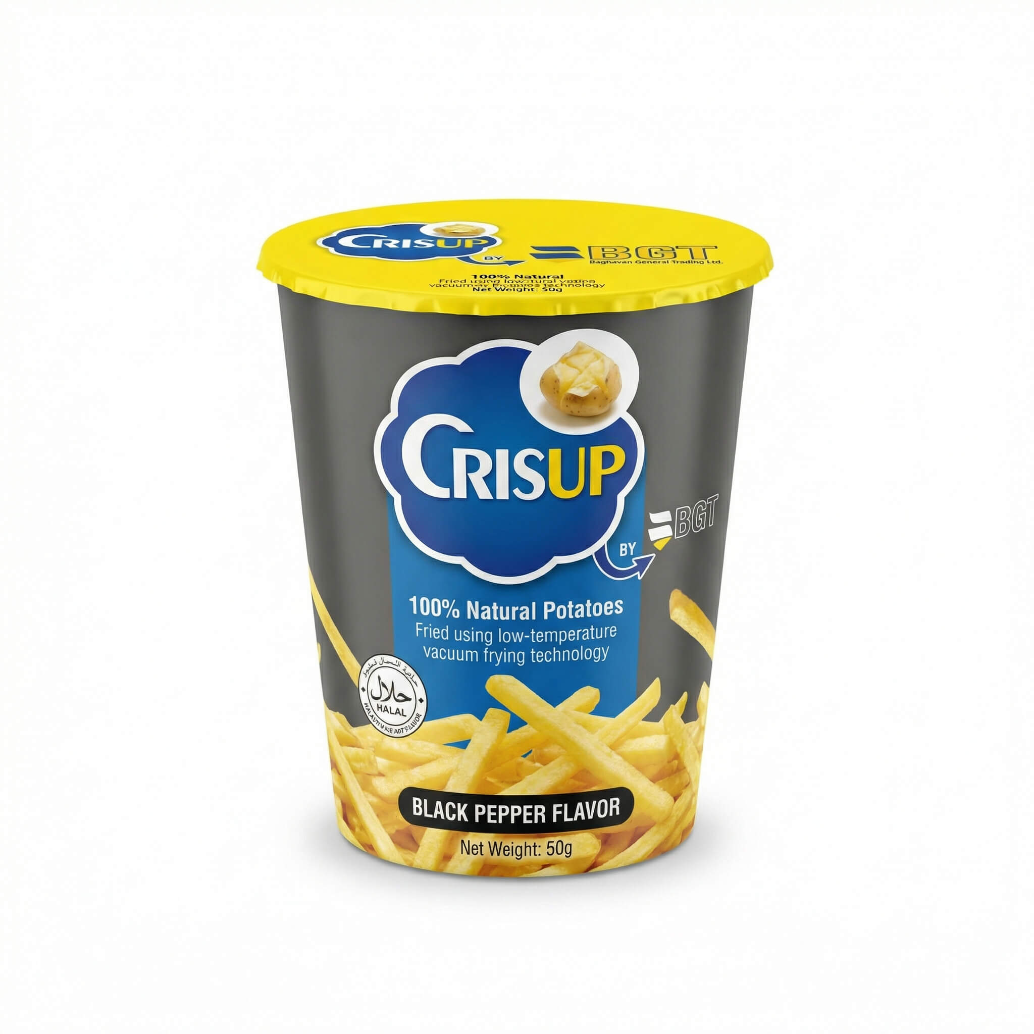 Crisup Potato Sticks Black Pepper Flavor