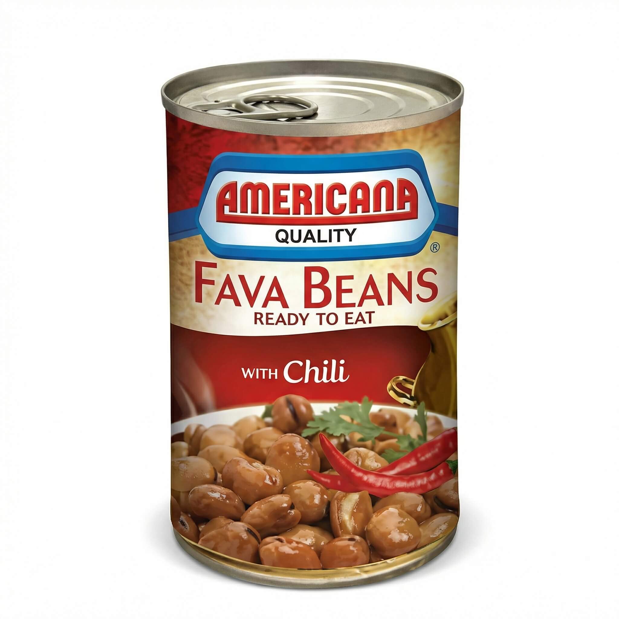 Americana Fava Beans with Chili