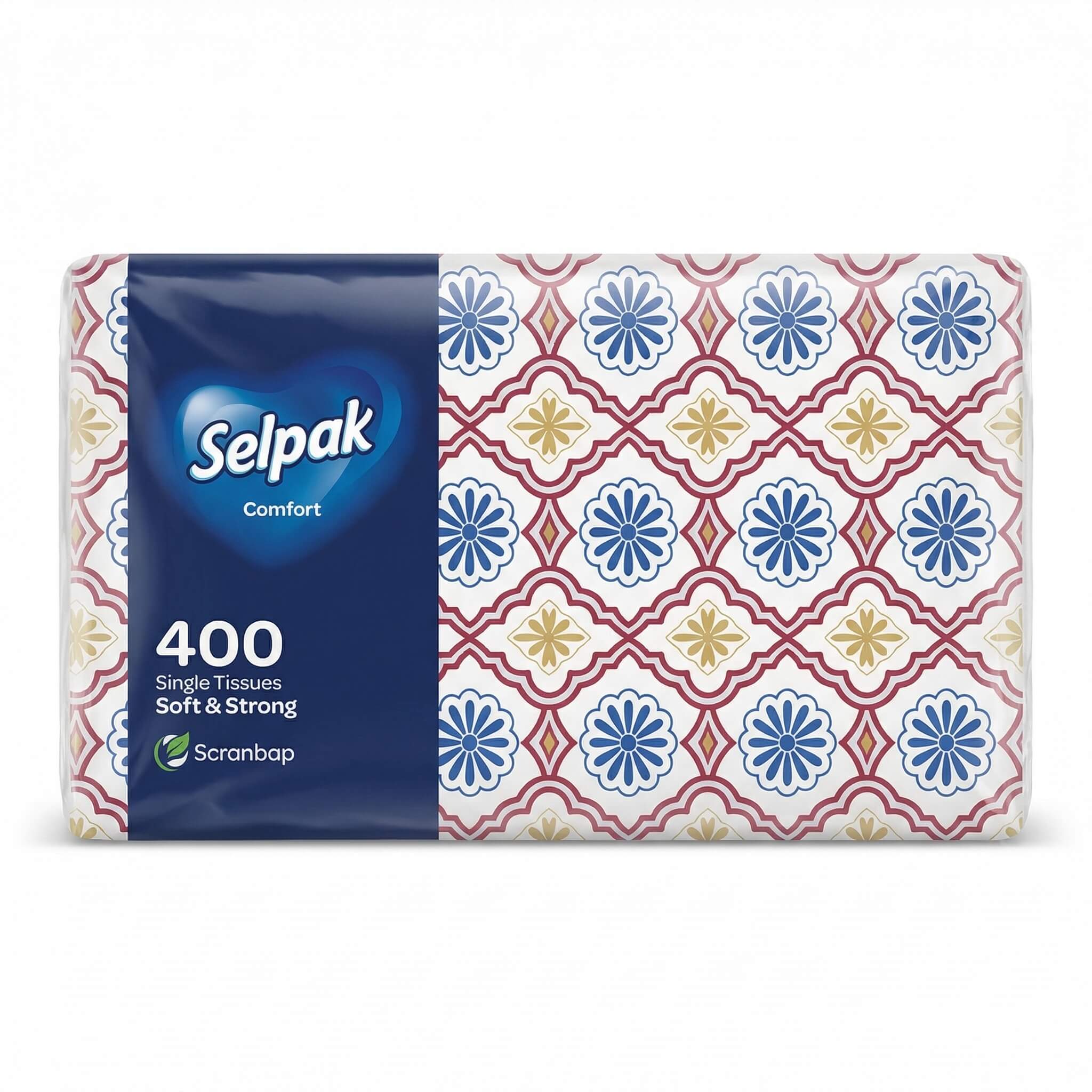 Selpak Comfort Facial Tissues 400 Single Tissues