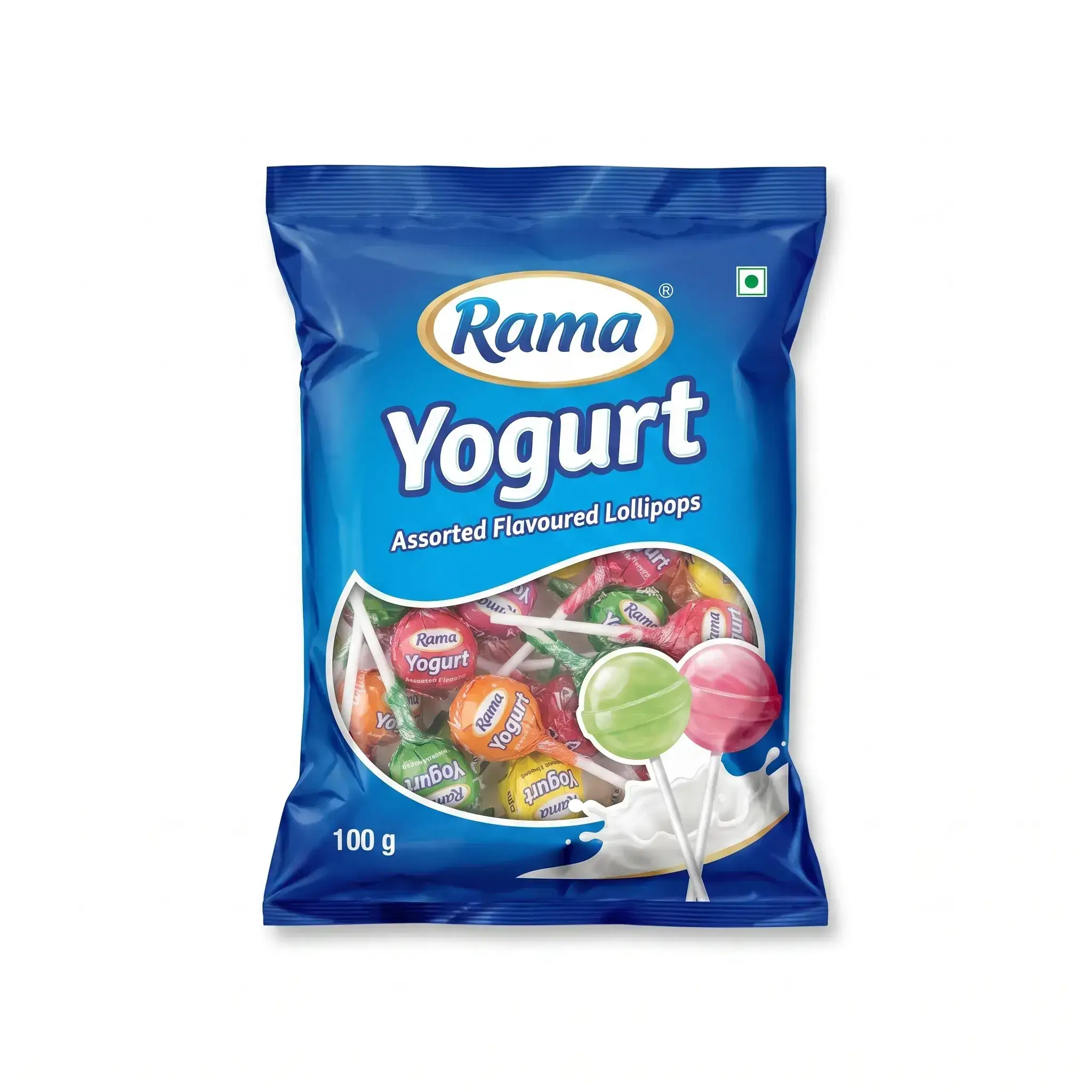 Rama Yogurt Assorted Flavoured Lollipop