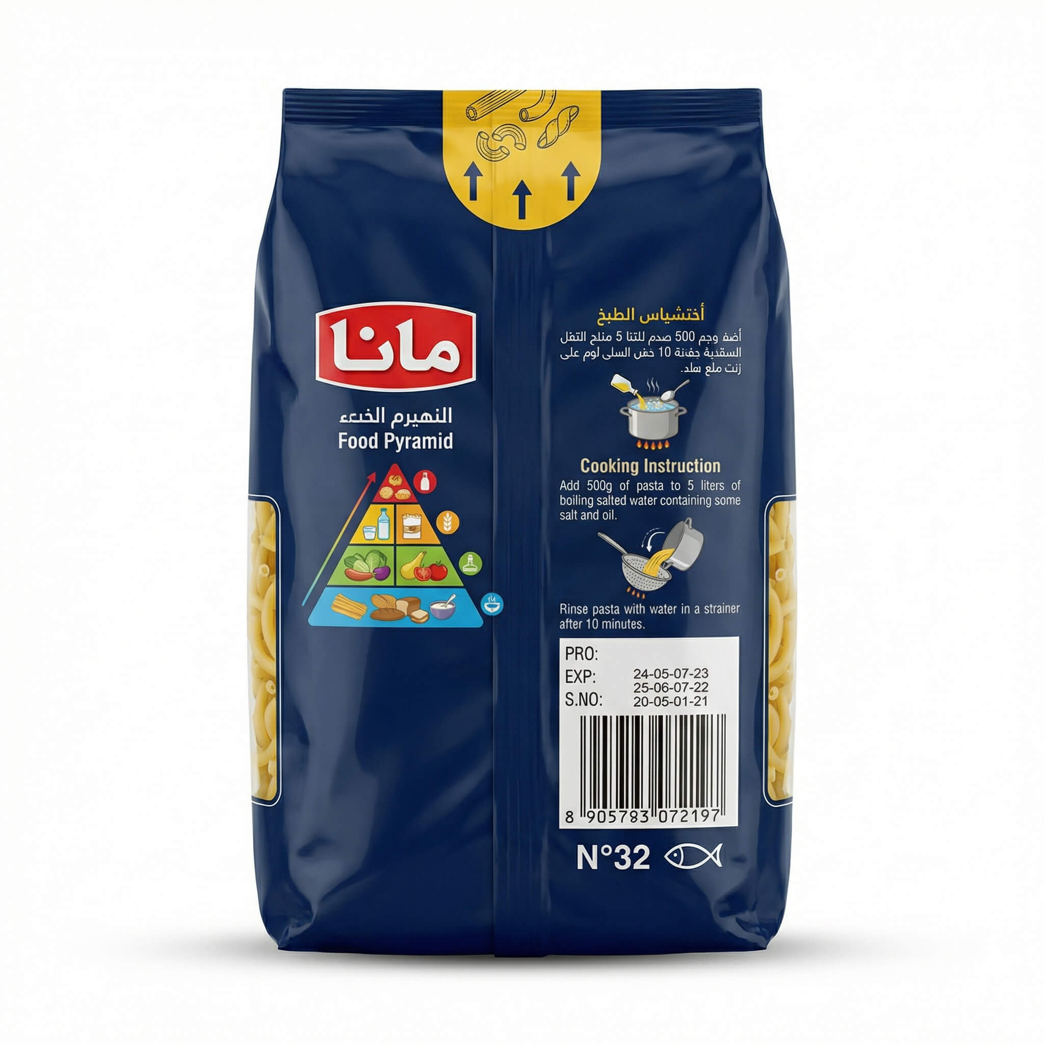 Mana Durum Wheat Pasta No. 32