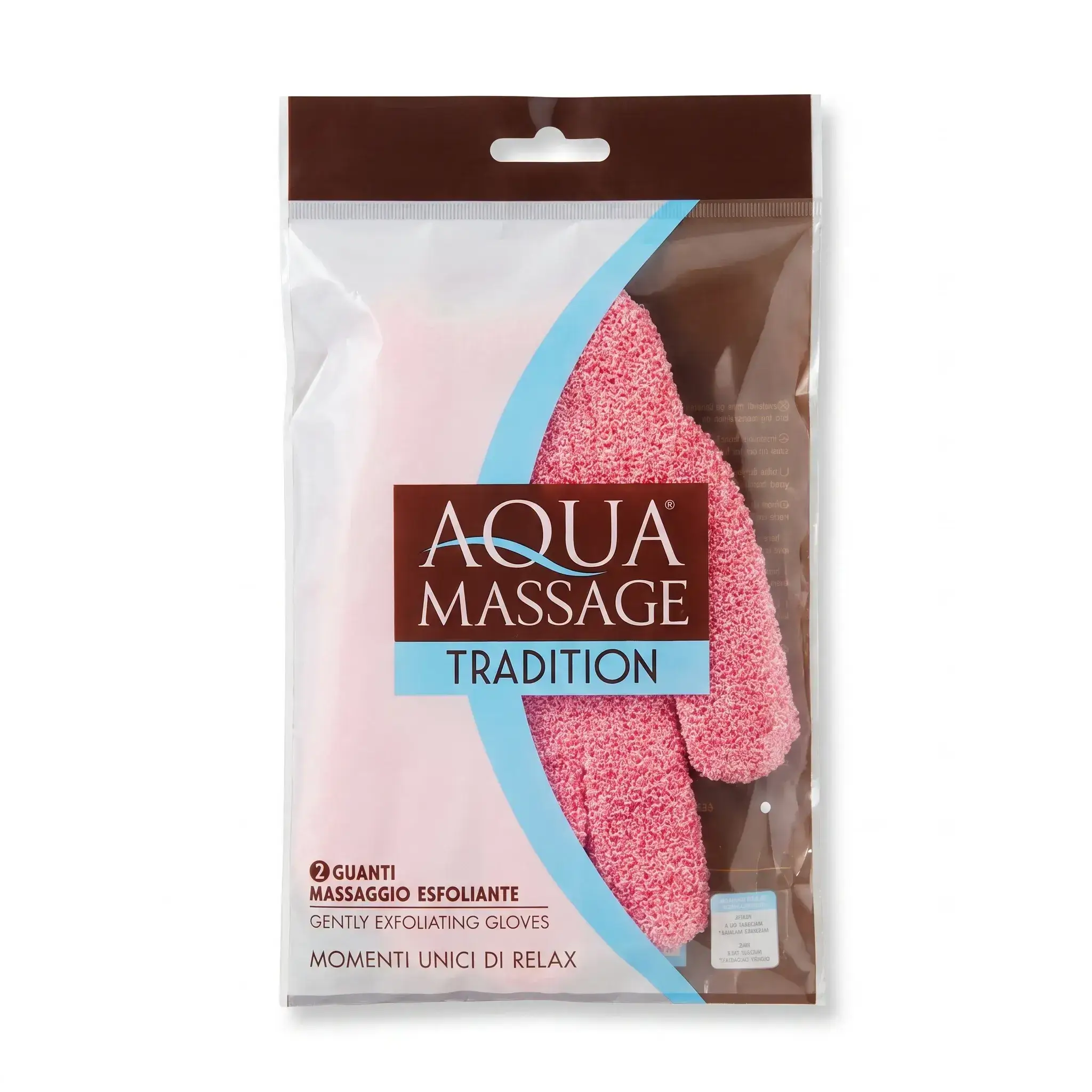 Aqua Massage Tradition Gently Exfoliating Gloves