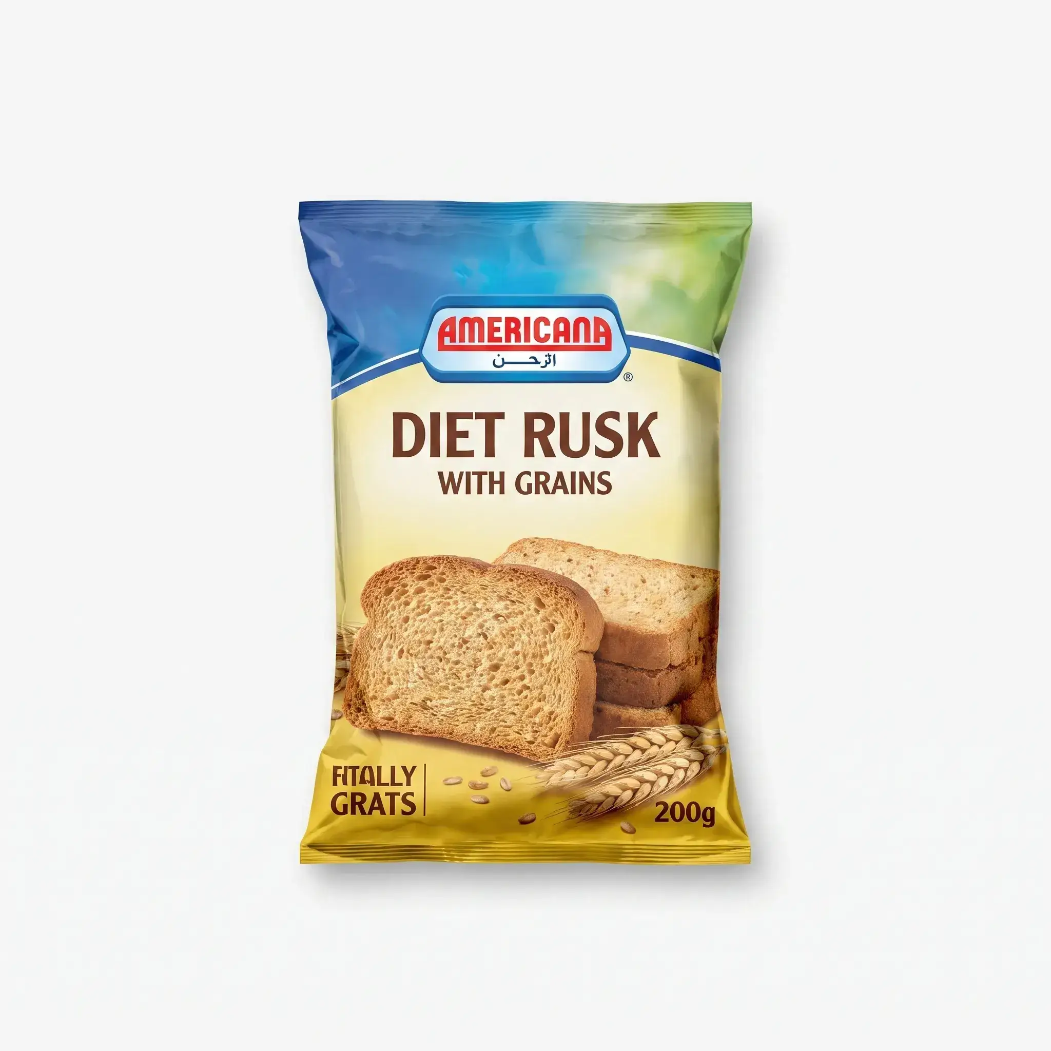 Americana Diet Rusk With Grains