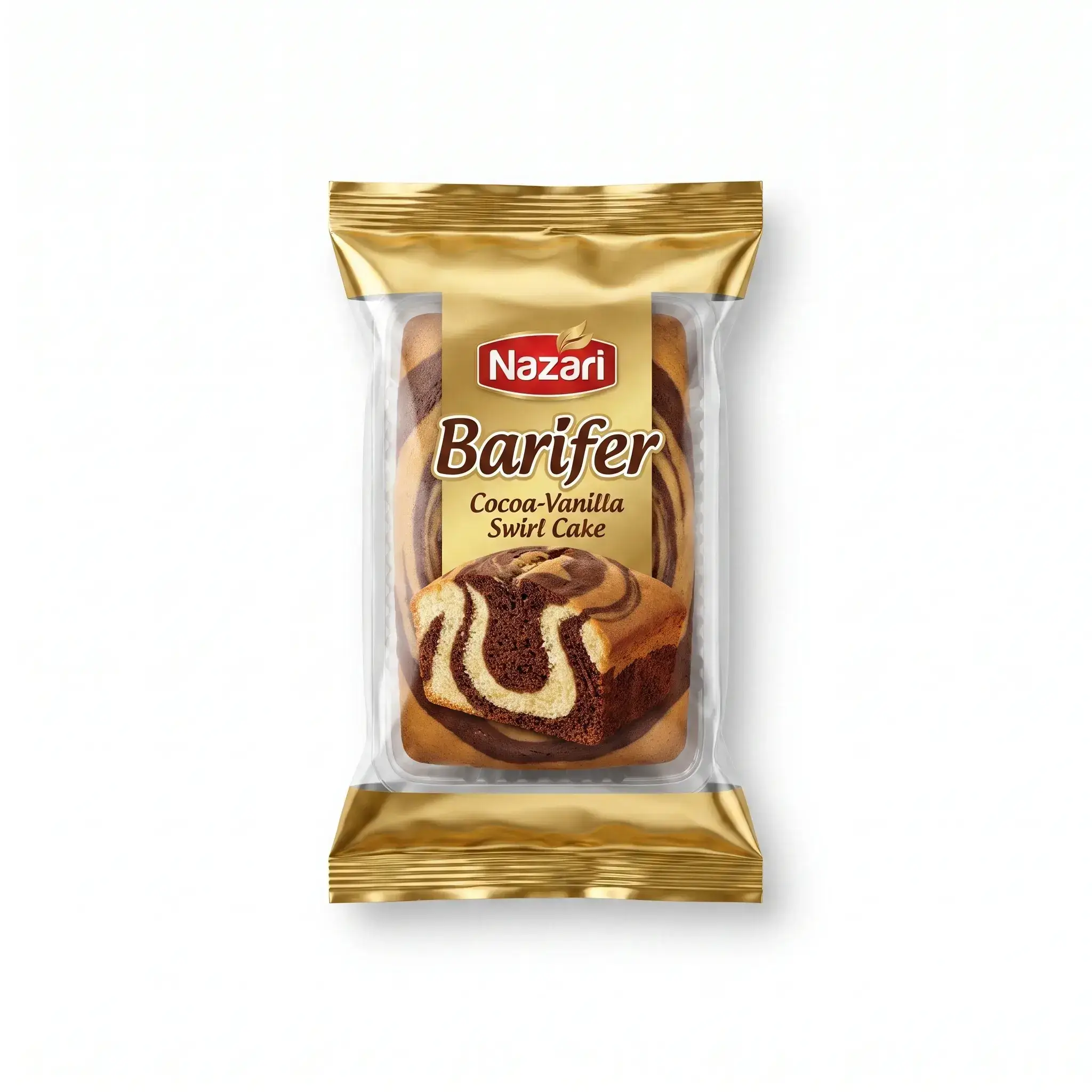 Nazari Barifer Cocoa-Vanilla Swirl Cake