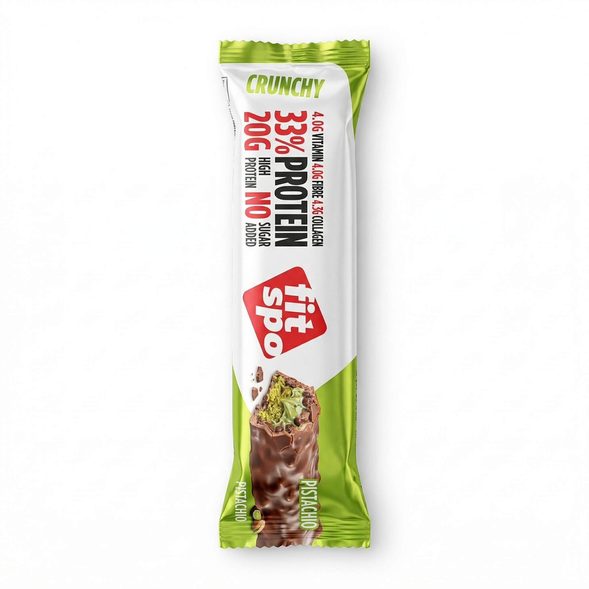 Fit Spo Crunchy Pistachio Protein Bar