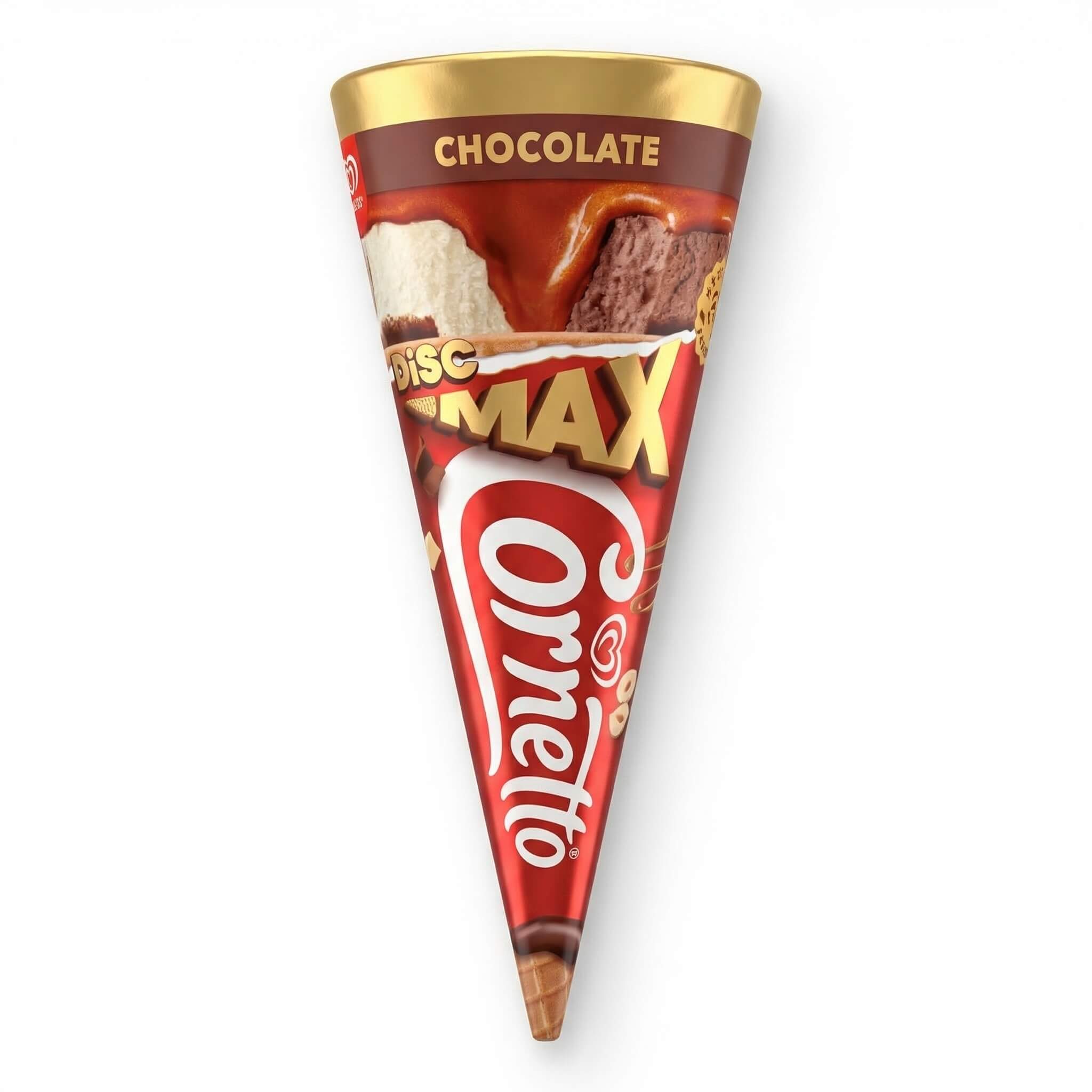 Cornetto Disc Max Chocolate Ice Cream Cone