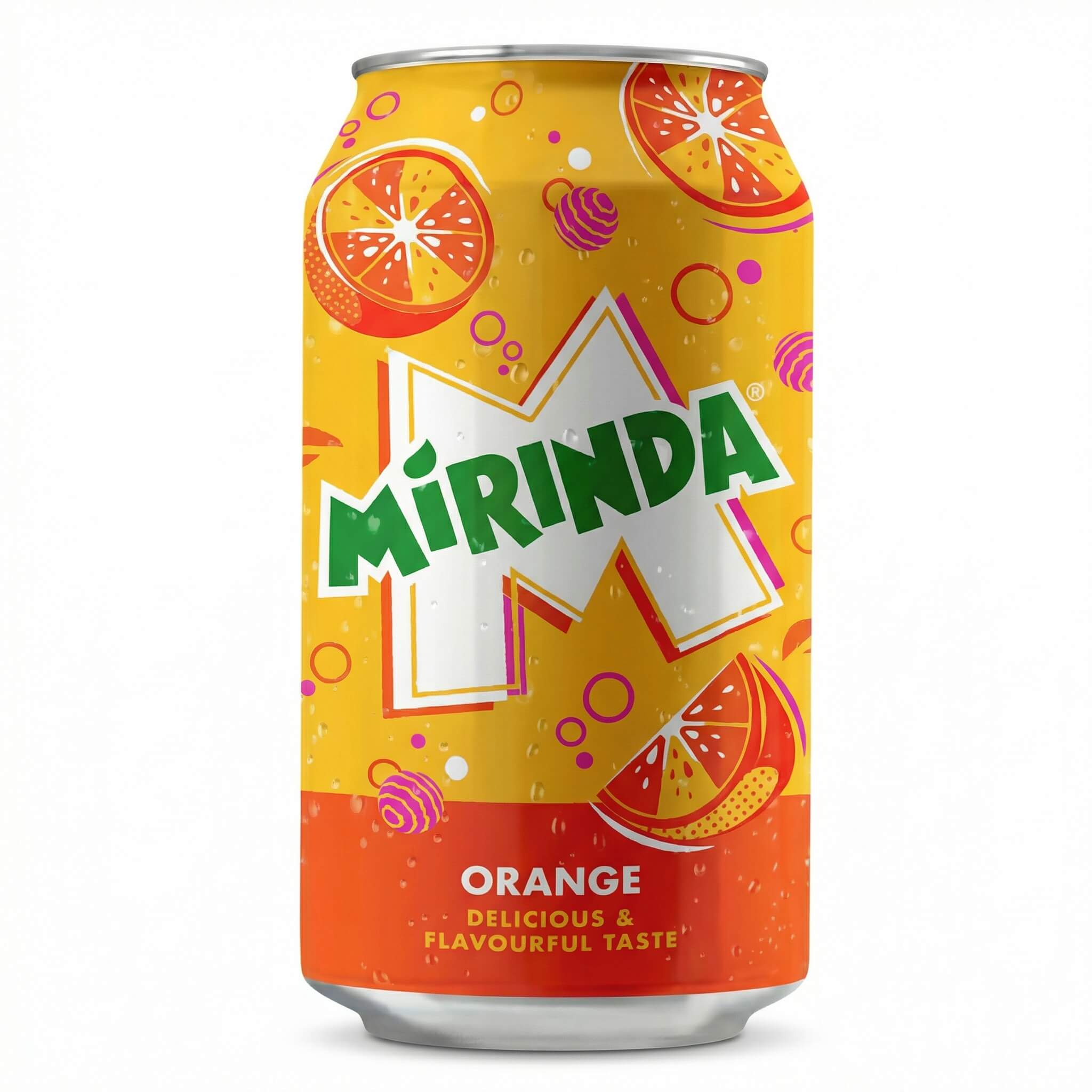 Mirinda Orange Soft Drink Can 330ml
