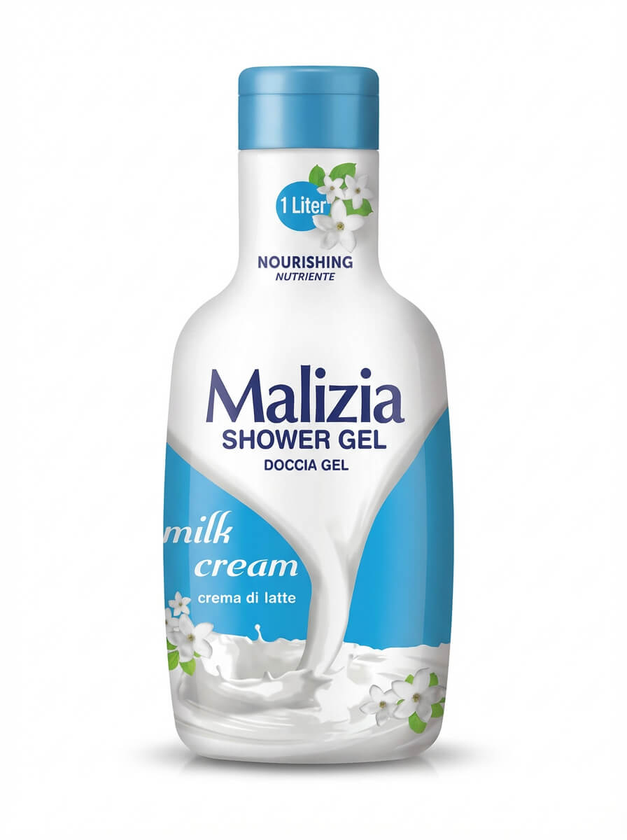 Malizia Shower Gel Milk Cream