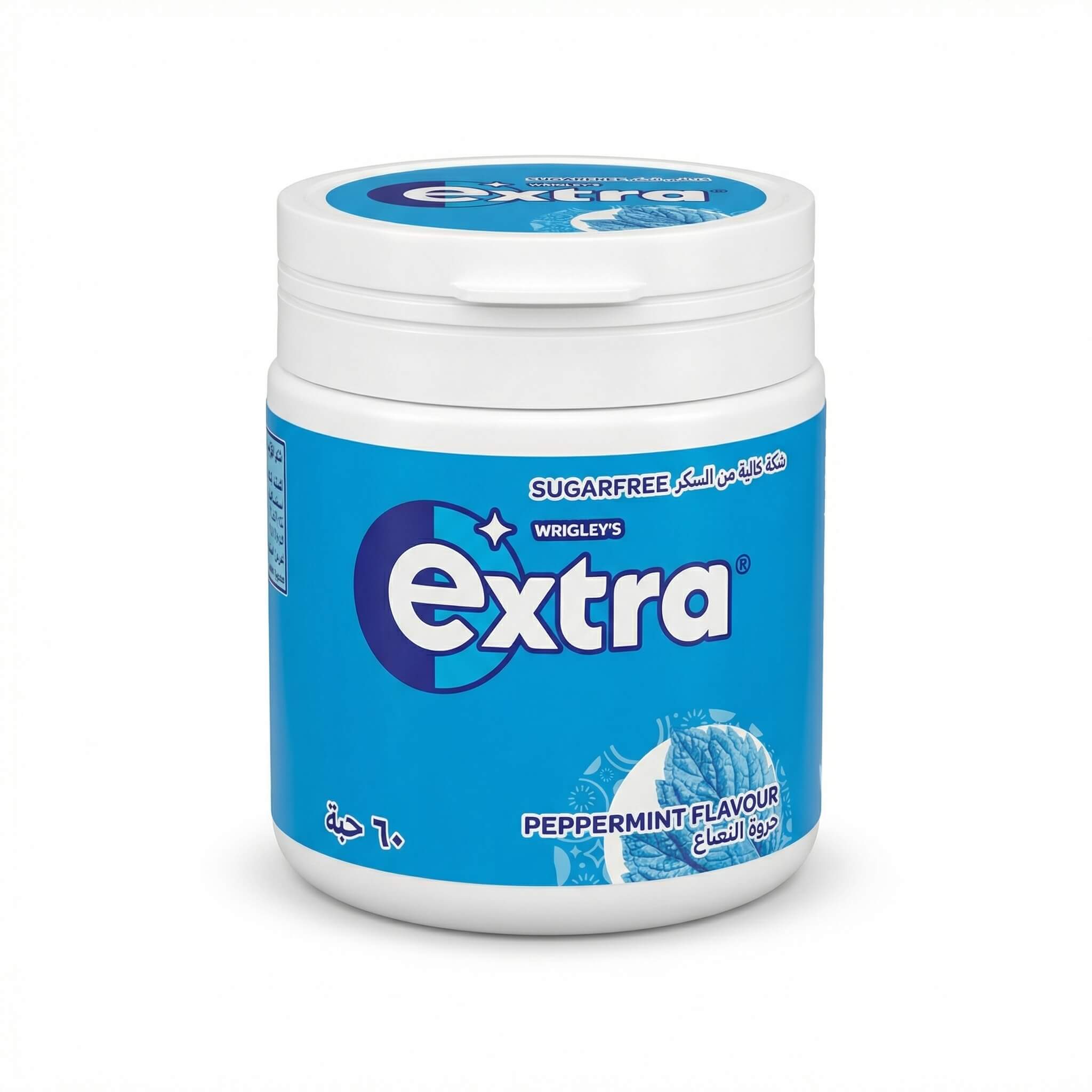 Wrigley's Extra Peppermint Sugarfree Gum 60 Pieces