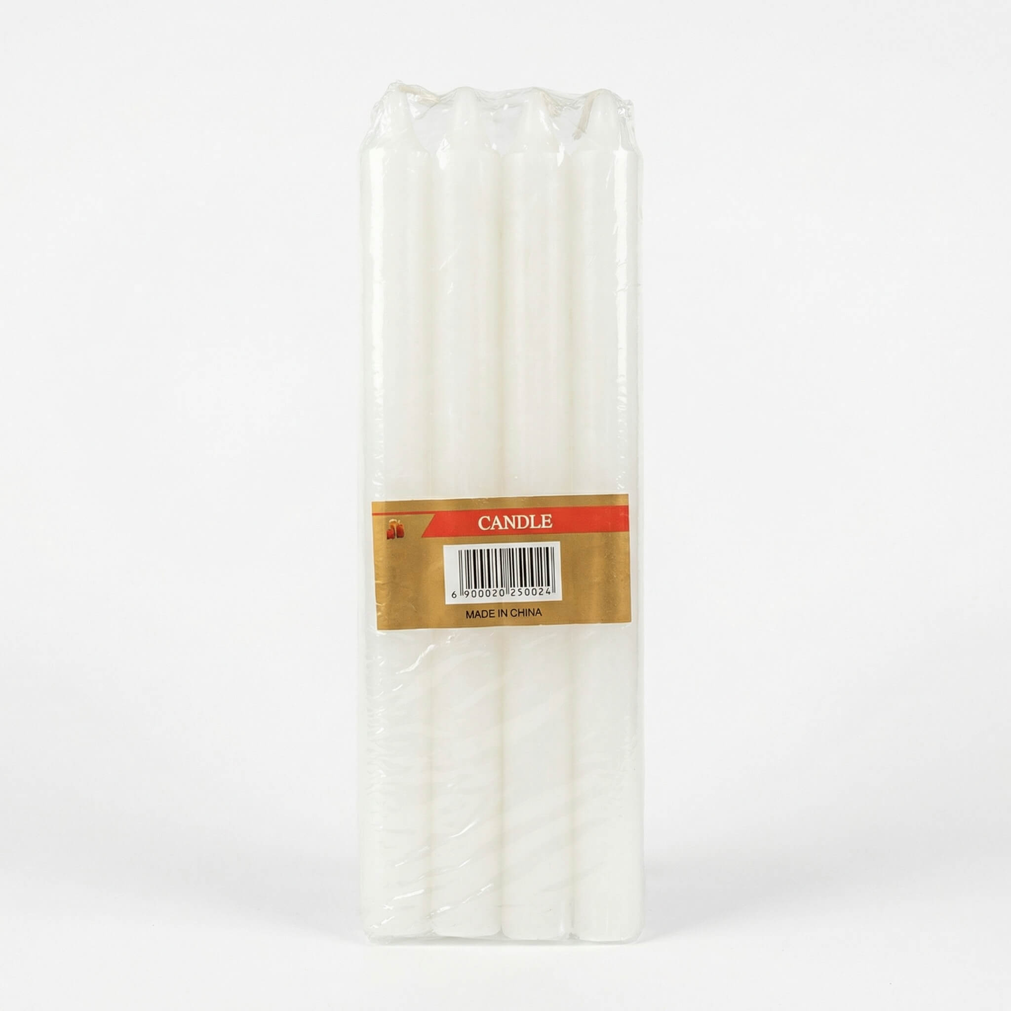 White Taper Candles Pack