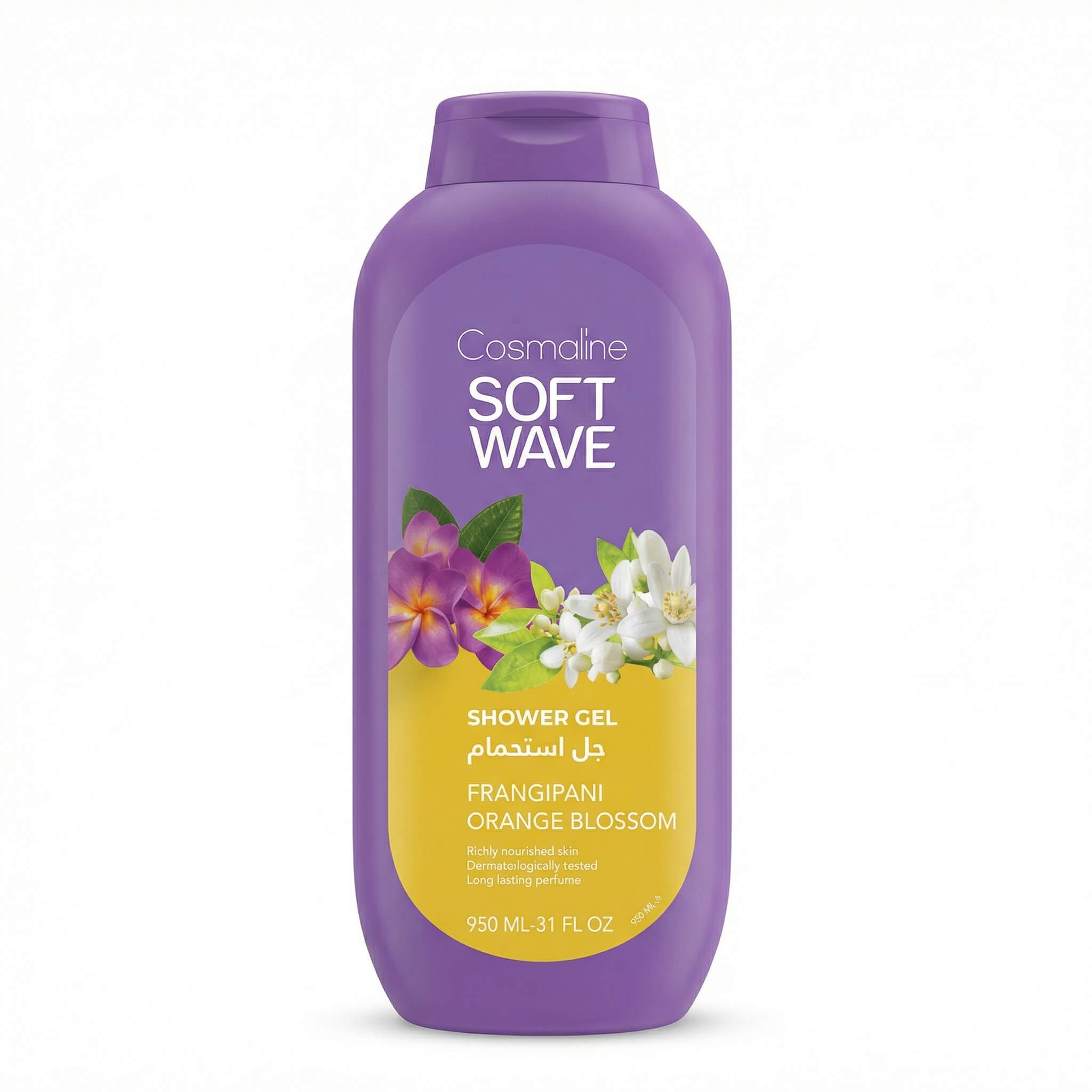 Cosmaline Soft Wave Shower Gel Frangipani & Orange Blossom