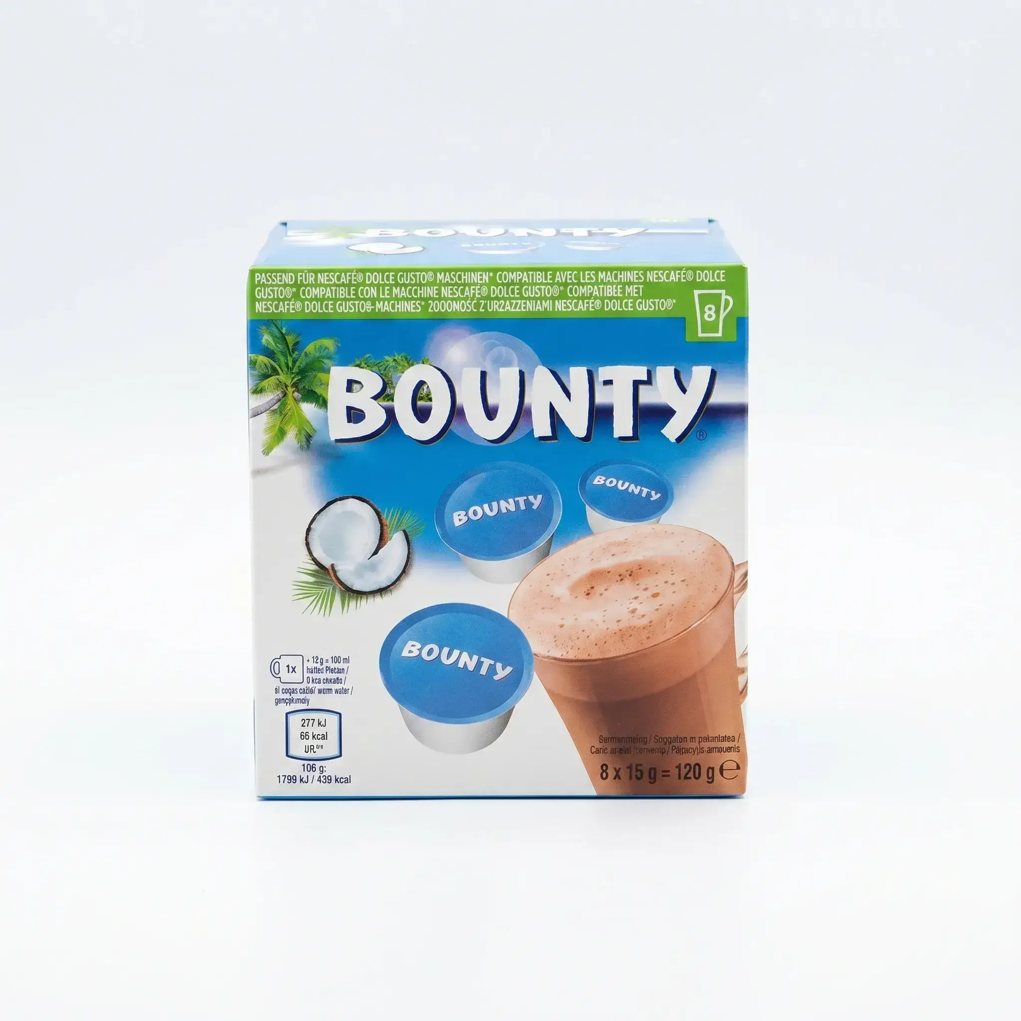 Bounty Hot Chocolate Pods for Dolce Gusto (5 pcs)