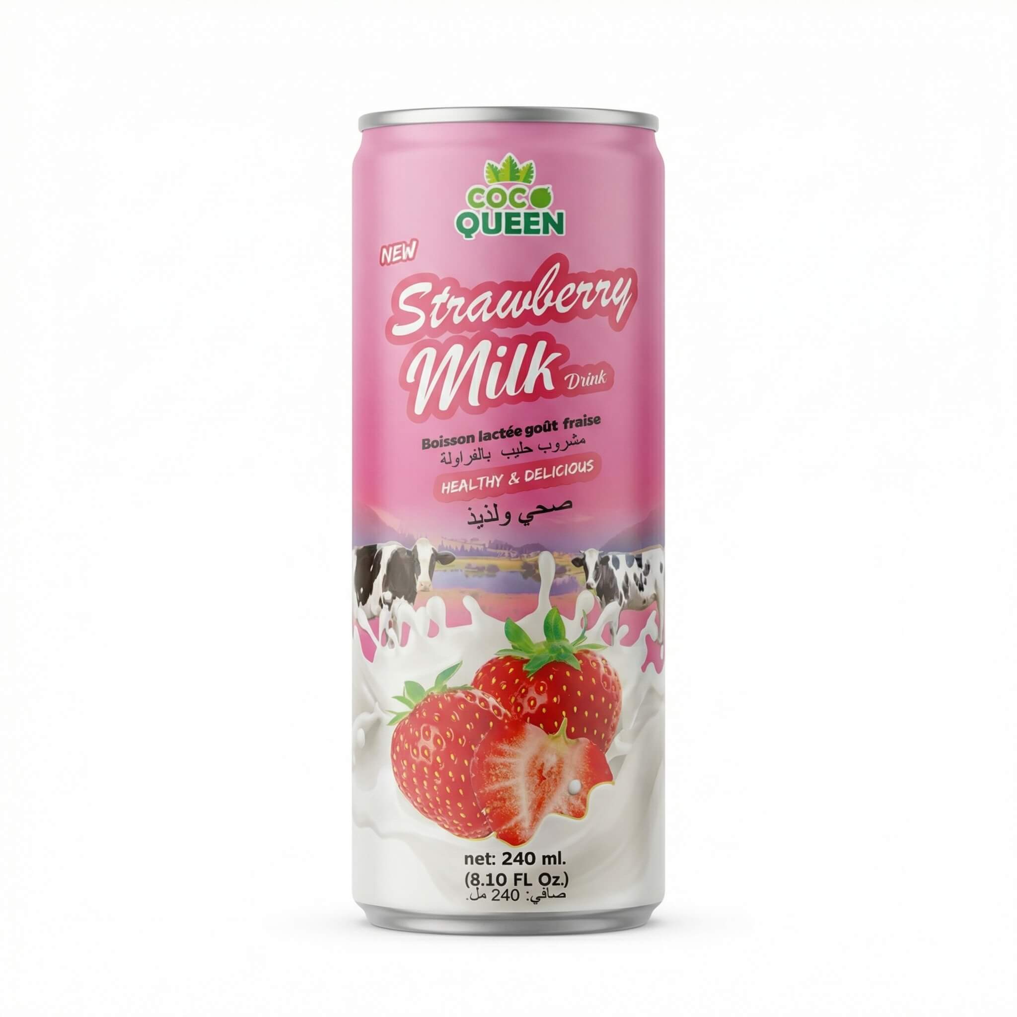 Coco Queen Strawberry Milk Drink