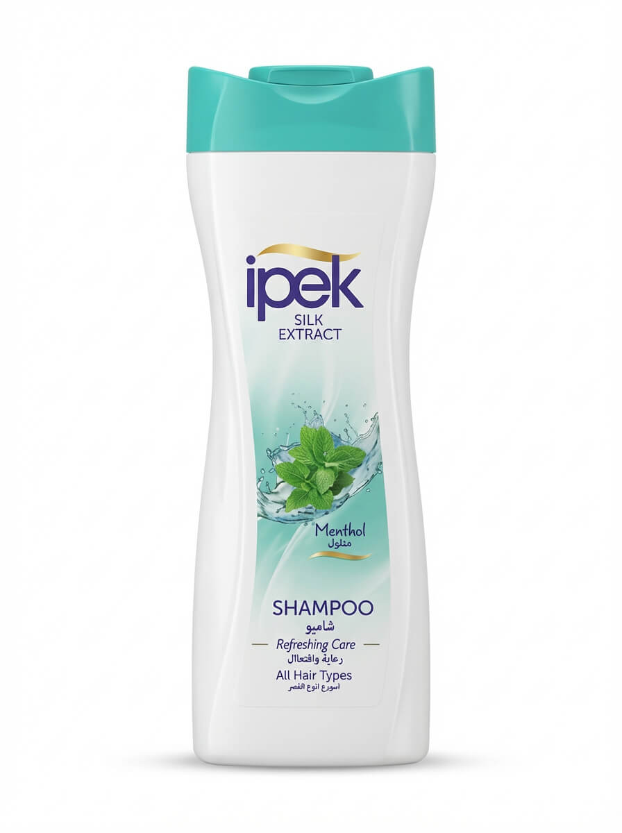 Ipek Menthol Shampoo Refreshing Care for All Hair Types