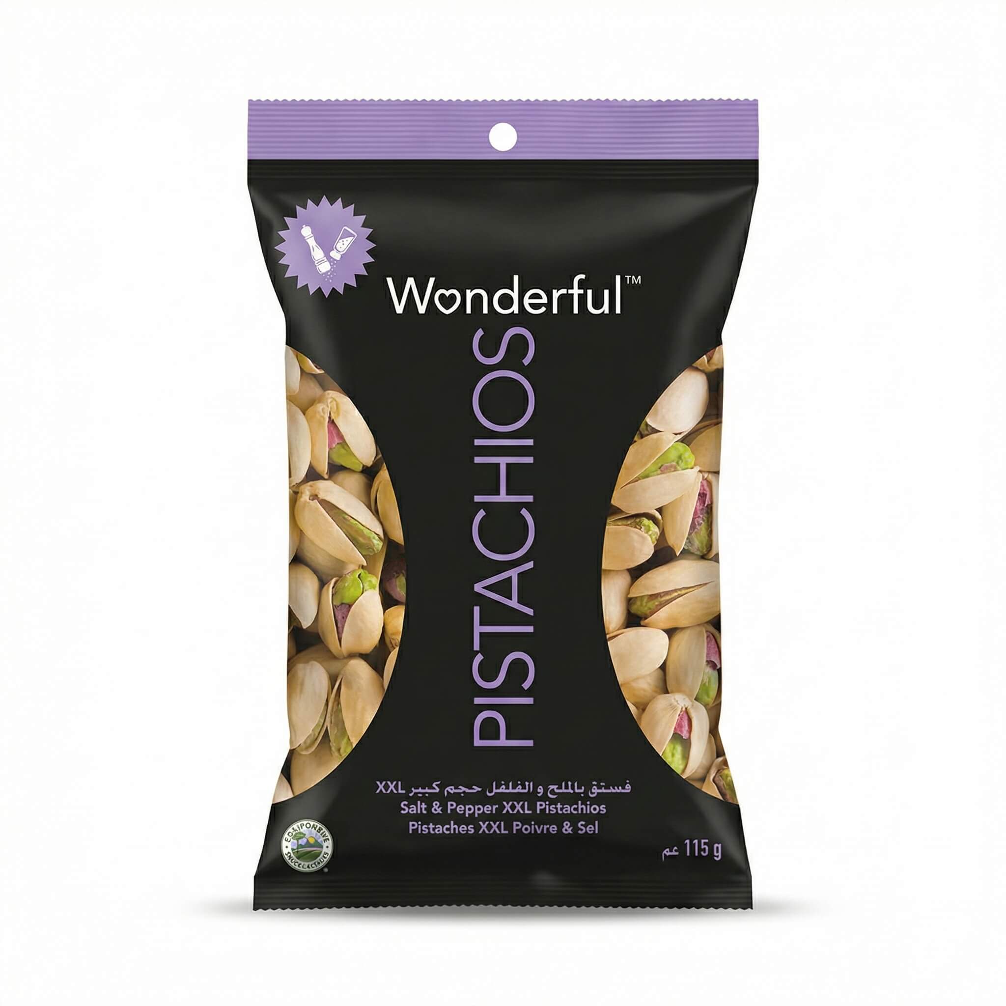 Wonderful Salt & Pepper XXL Pistachios