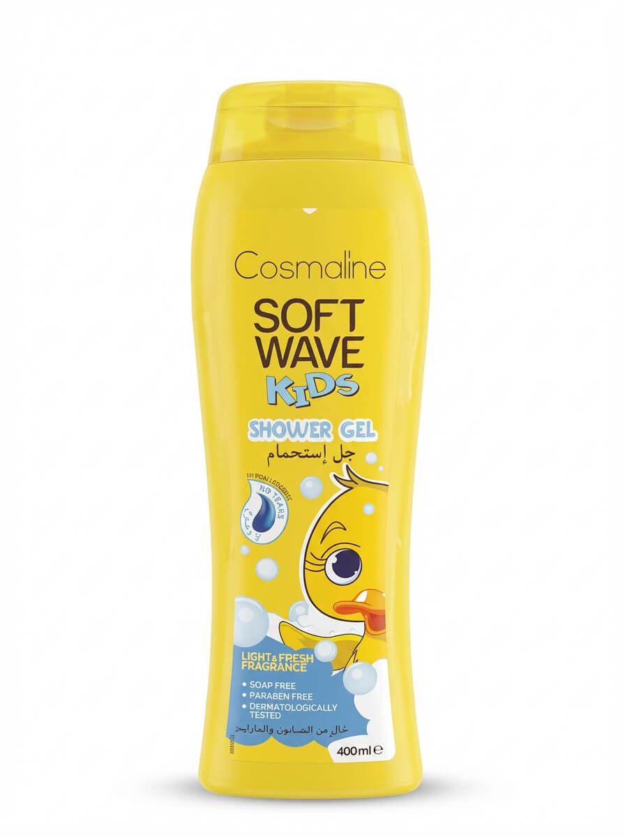 Cosmaline Soft Wave Kids Shower Gel Light & Fresh Fragrance
