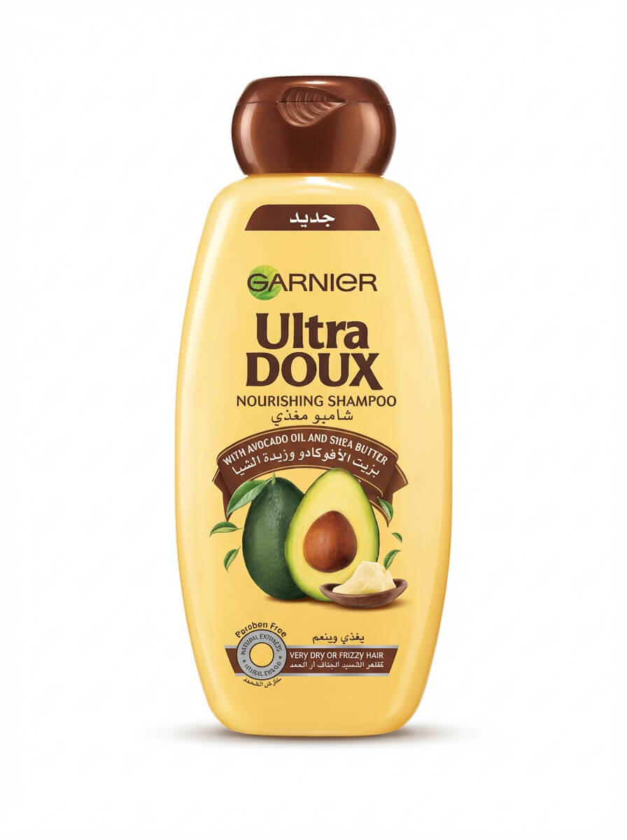 Garnier Ultra Doux Nourishing Shampoo with Avocado Oil and Shea Butter