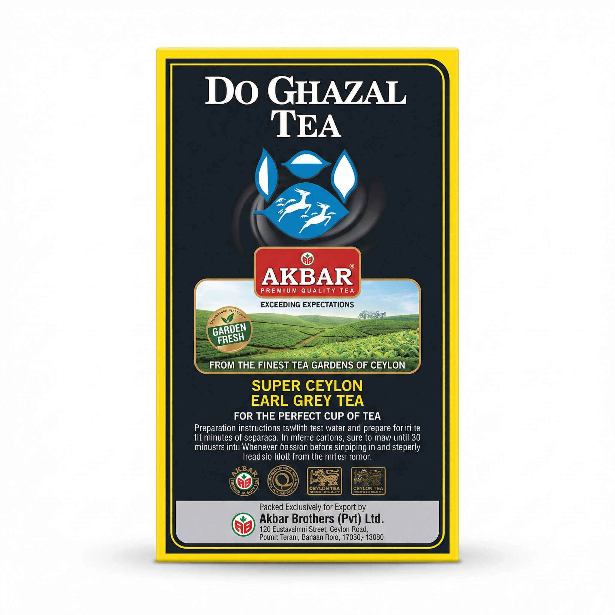 Do Ghazal Super Ceylon Earl Grey Tea F.B.O.P.F